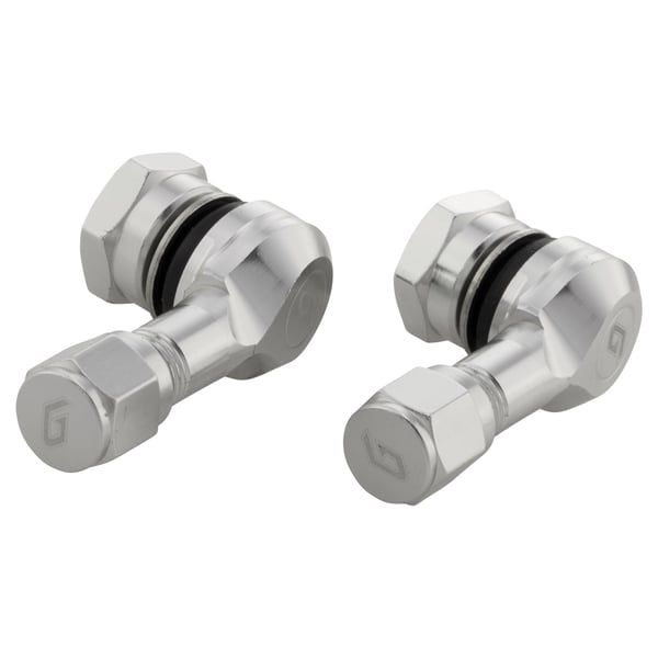 Image of Ventileinsatz G-PRO für schlauchlos Reifen/Felge 80° silber eloxiert