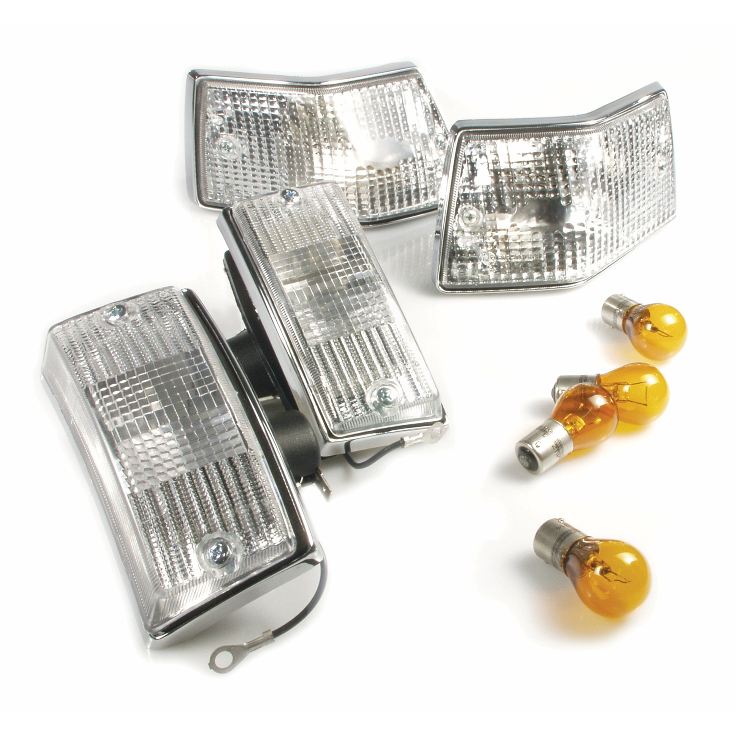 Image of Blinker Kit PIAGGIO vorne & hinten für Vespa PX80-200/PE/Lusso/T5 Classic für Vespa PX80-200/PE/Lusso/T5 Classic