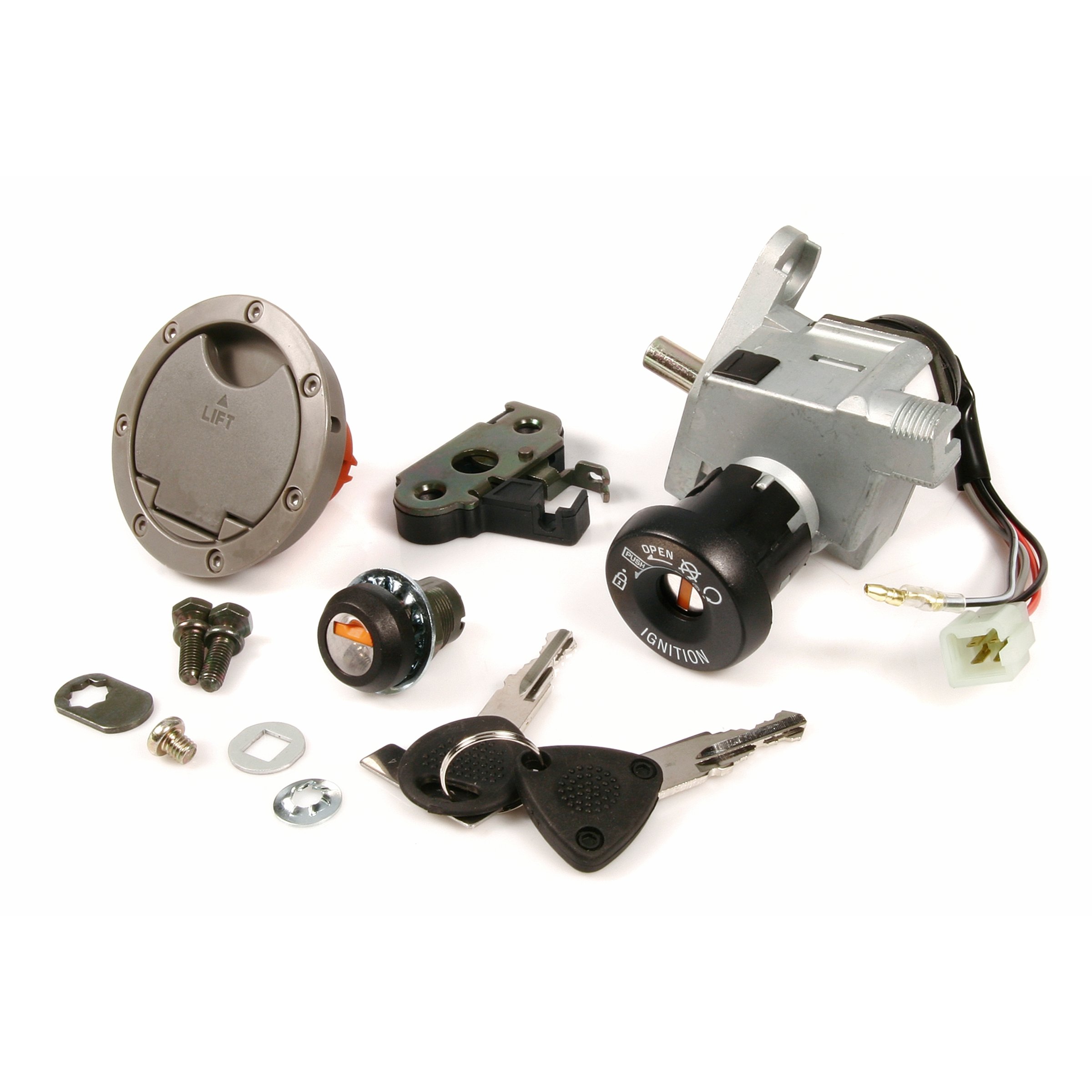 Image of Schloss Set für MBK/YAMAHA Nitro/Aerox '97-'02 für MBK/YAMAHA Nitro/Aerox '97-'02