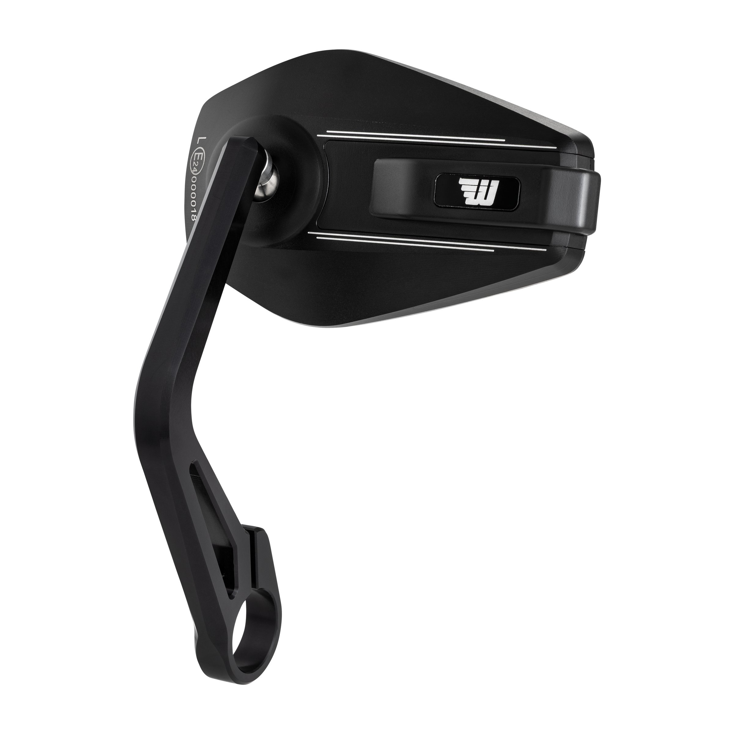 Image of Lenkerendenspiegel WUNDERKIND 2Stripes links oder rechts für Vespa ET/LX/LXV/S/GTS/GTS Super/GTV/GT 60/GT/GT L für Vespa ET/LX/LXV/S/GTS/GTS Super/GTV/GT 60/GT/GT L