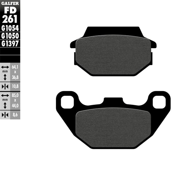 Image of Bremsbeläge GALFER SPORT S25