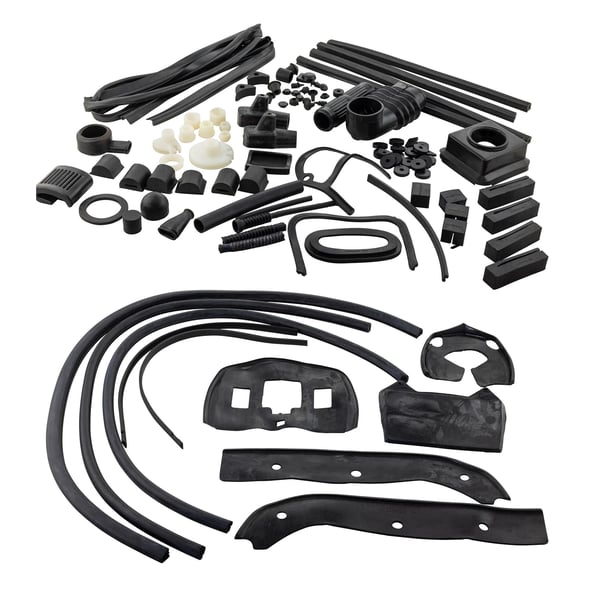 Image of Gummi Kit UNI Auto für Lambretta 125 DL/GP/150 DL/GP/200 DL/GP