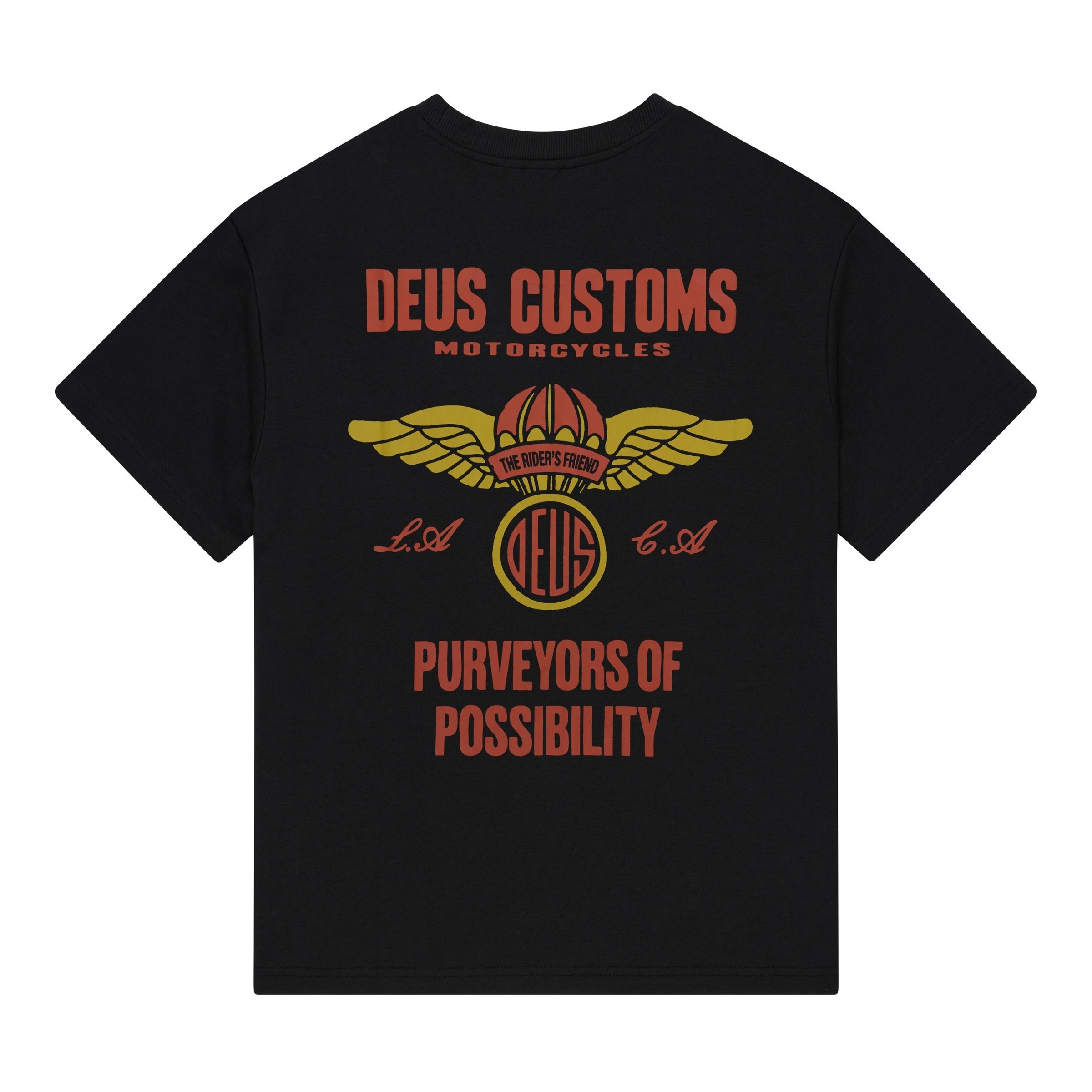 Image of T-Shirt DEUS Cutaway Tee Größe: L für Männer für Männer