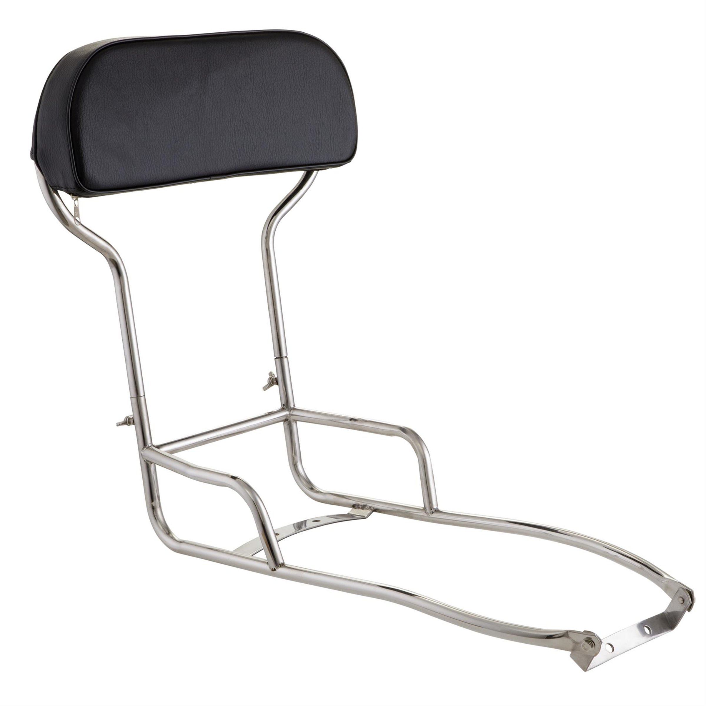 Image of Rückenlehne "Seat grab rail" schwarz für Lambretta 125 LIS/150 LIS/SX/175 TV3°/200 TV/SX für Lambretta 125 LIS/150 LIS/SX/175 TV3°/200 TV/SX