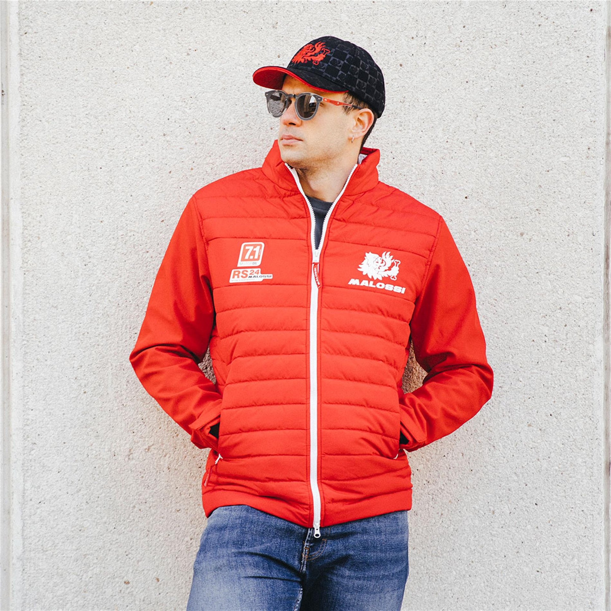 Image of Jacke MALOSSI "MALOSSI Logo" Paddock Größe: L Unisex Unisex