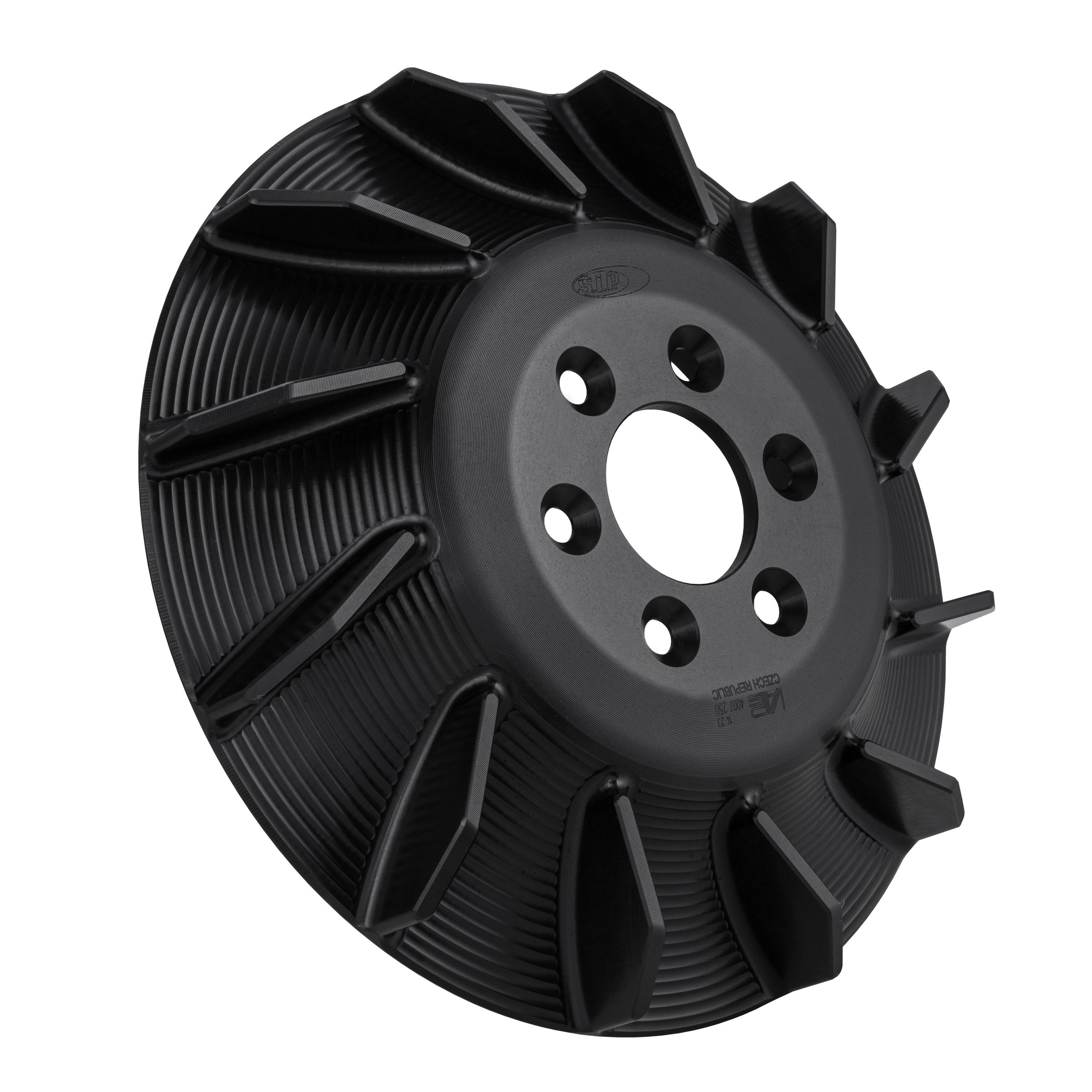 Image of Lüfterkranz SIP PERFORMANCE Black Edition für Zündung SIP PERFORMANCE by VAPE für Vespa 125 VNA/VNB/GT/GTR/Super/TS/150 VBA/VBB/T4/GL/Sprint V/Super/Rally/PX80-200/PE/Lusso/Cosa für Vespa 125 VNA/VNB/GT/GTR/Super/TS/150 VBA/VBB/T4/GL/Sprint V/Super/Rally/