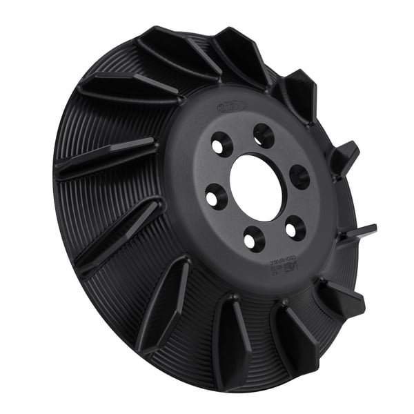 Image of Lüfterkranz SIP PERFORMANCE Black Edition für Zündung SIP PERFORMANCE by VAPE für Vespa 125 VNA/VNB/GT/GTR/Super/TS/150 VBA/VBB/T4/GL/Sprint V/Super/Rally/PX80-200/PE/Lusso/Cosa