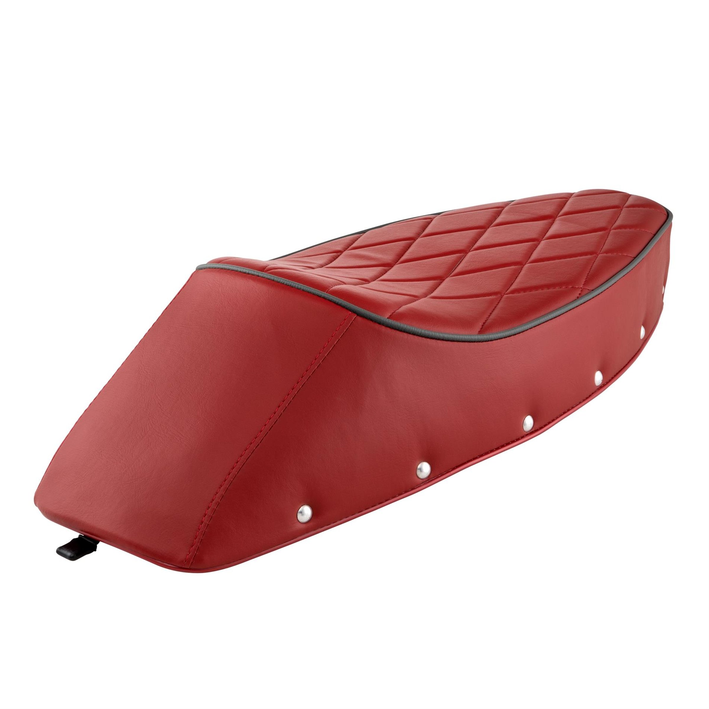 Image of Sportsitzbank Diamond rot für Vespa PX80-200/PE/Lusso/PX'98/MY für Vespa PX80-200/PE/Lusso/PX'98/MY