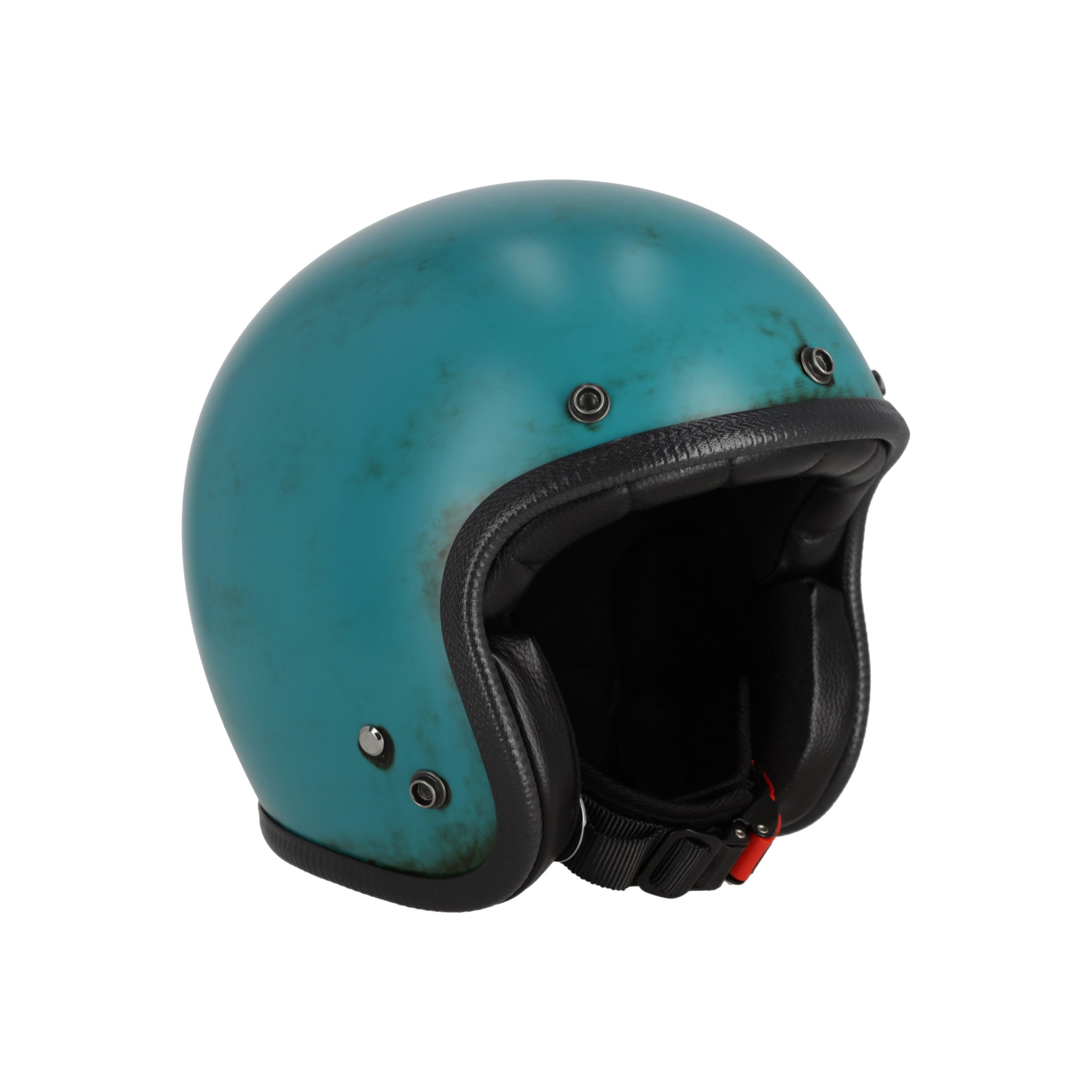 Image of Helm 70'S PASTELLO Dirty, türkis, Gr. L, 59-60 Jethelm Jethelm