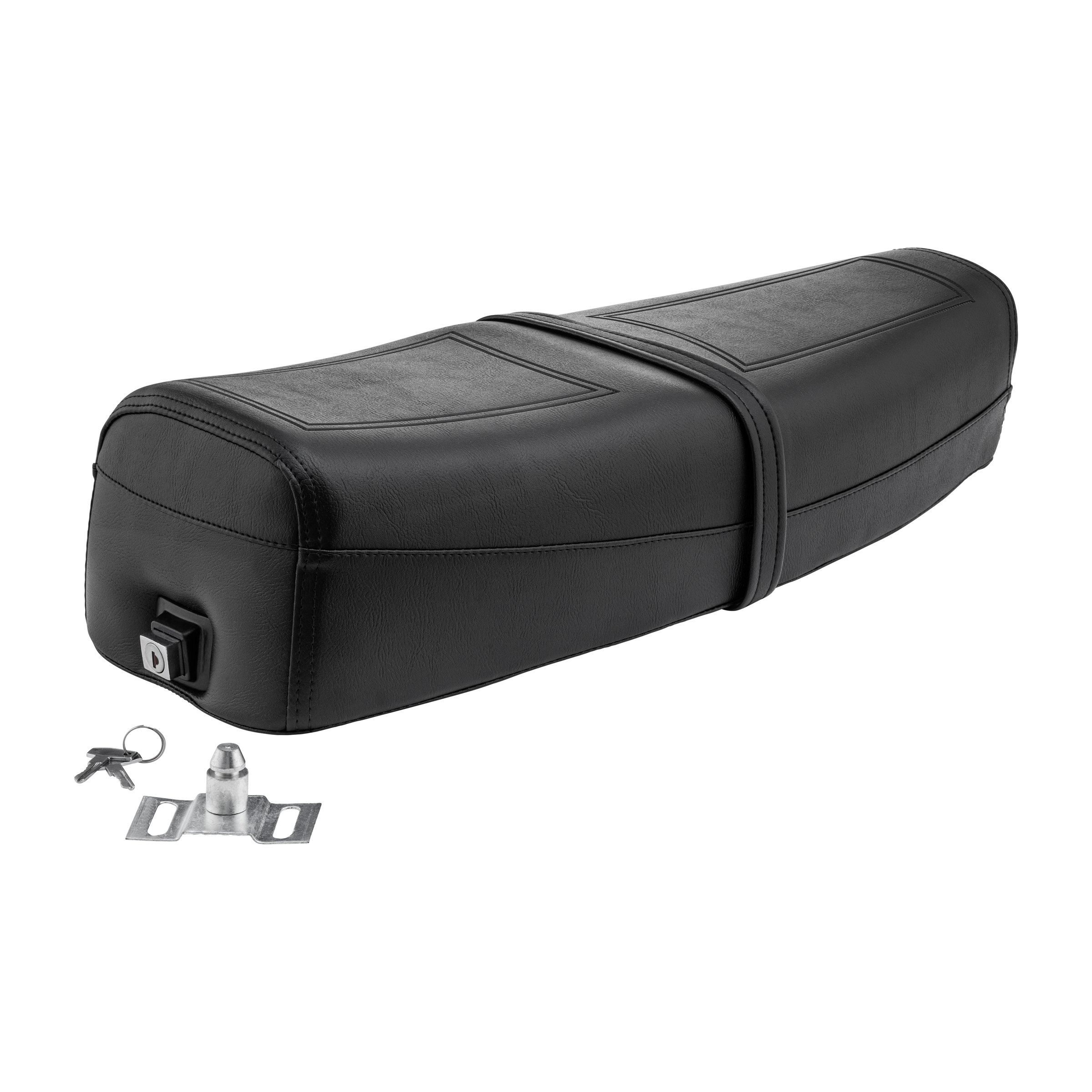 Image of Sitzbank DELTA schwarz für Vespa PK50-125/S/XL/Plurimatic/Automatica für Vespa PK50-125/S/XL/Plurimatic/Automatica