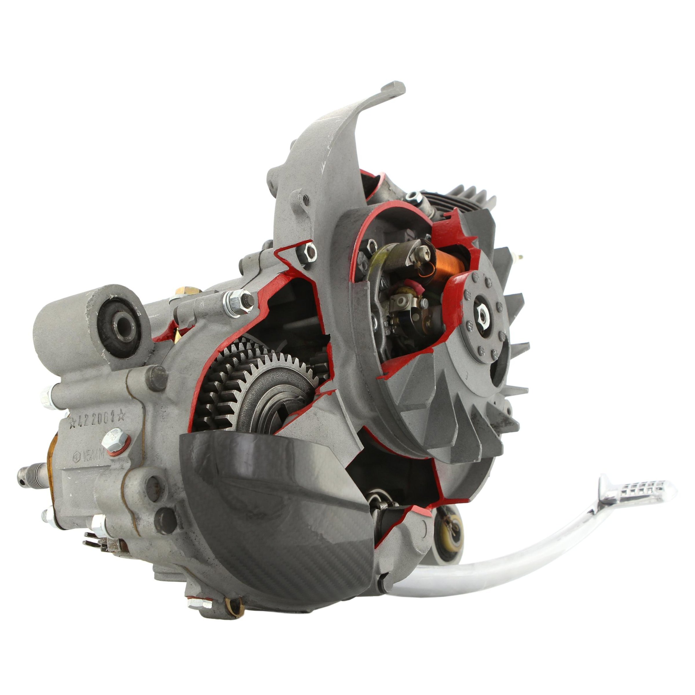 Image of Sturzpad Motorgehäuse für Vespa 50-125/PV/ET3/PK50-125/S/SS/XL/XL2 für Vespa 50-125/PV/ET3/PK50-125/S/SS/XL/XL2