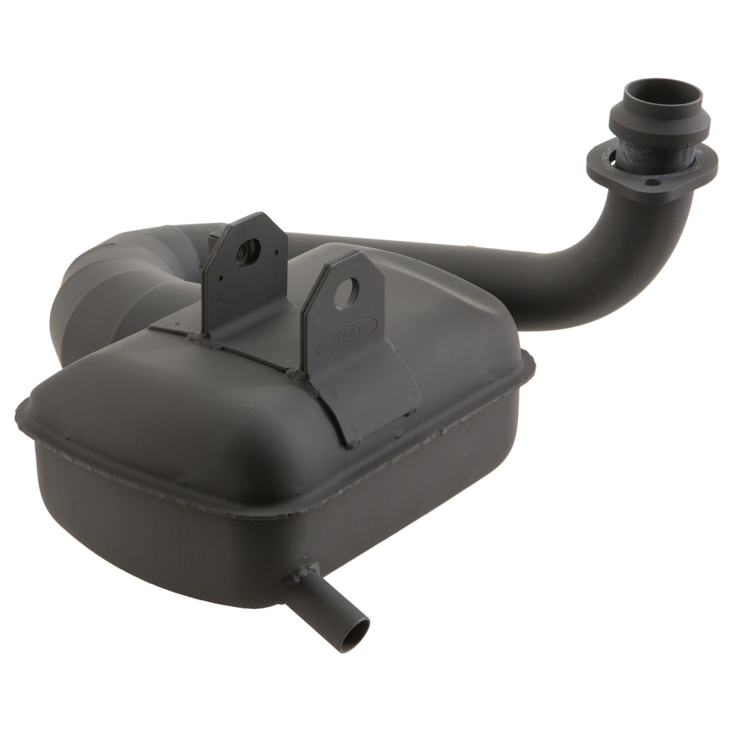 Image of Rennauspuff SIP ROAD XL, Material: Stahl schwarz für Vespa T5 für Vespa T5