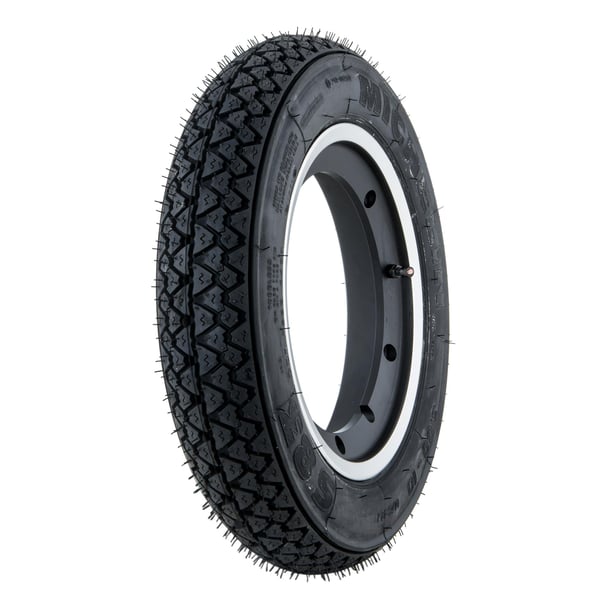 Image of Komplettrad MICHELIN S83 3.00-10 42J TL/TT für Vespa 50/N(D)/L (D)/R (D)/SR (D)/Special/SS/90/R/100/125/PV/ET3/PK50-125/S/XL/XL2