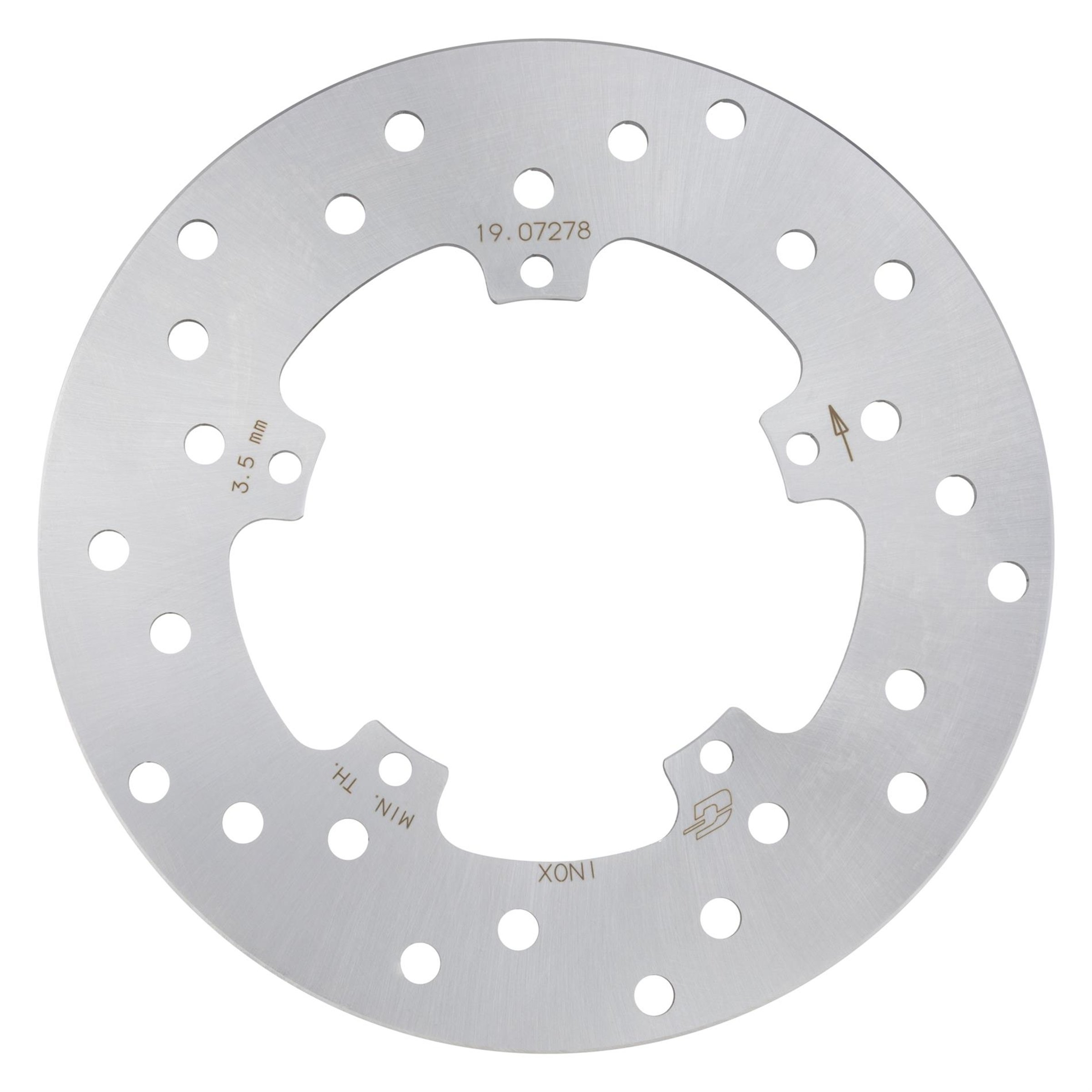 Image of Bremsscheibe GRIMECA Standard 563246 - C-3721415 für Vespa PX 125-200 E '98/MY/'11/ET2/ET4/LX/LXV/S/Primavera/Sprint 50-150ccm/LML Star 125-200 2T/4T für Vespa PX 125-200 E '98/MY/'11/ET2/ET4/LX/LXV/S/Primavera/Sprint 50-150ccm/LML Star 125-200 2T/4T