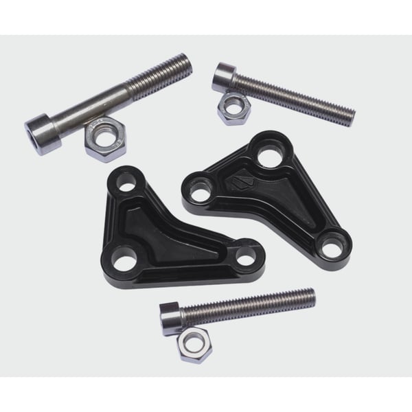 Image of Hecktieferlegung FABRICA 2.0, für Tieferlegung Stoßdämpfer um ca. 2,0cm, hinten für Vespa Primavera/Sprint 125-150ccm i.e. 3V 4T AC