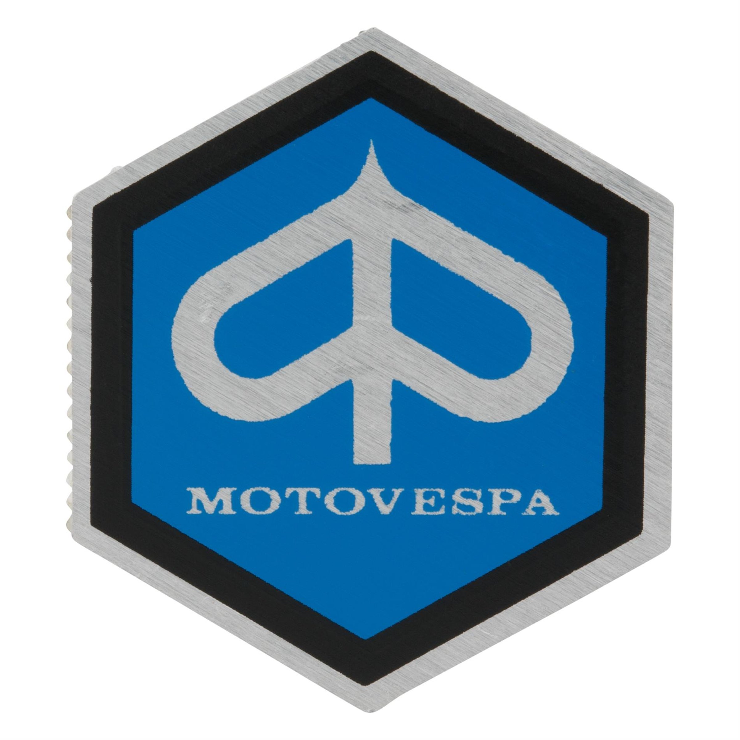 Image of Emblem MOTOVESPA 6-Eck Kaskade E.2138 für Vespa 150Sprint/GS/160GT für Vespa 150Sprint/GS/160GT
