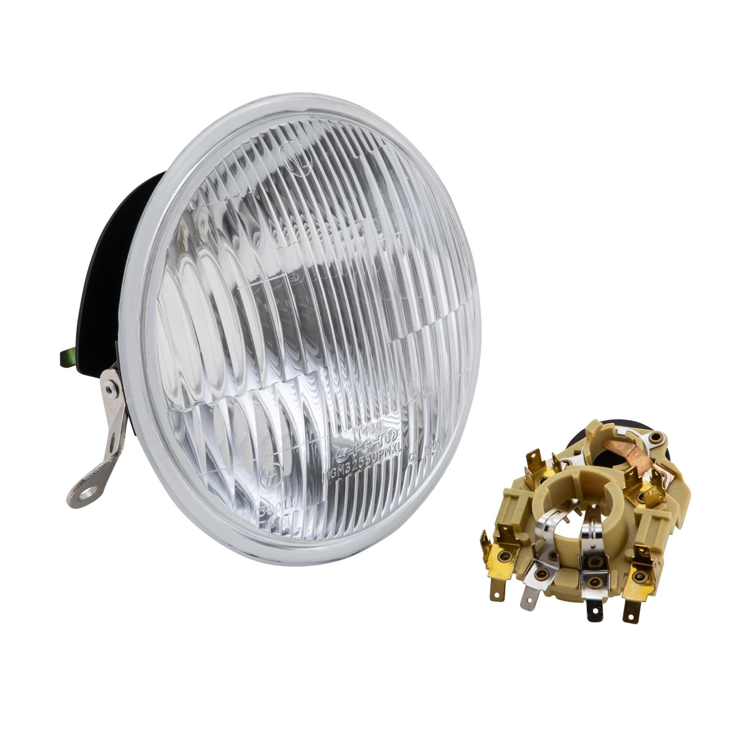 Image of Scheinwerfer PIAGGIO rund für Vespa PX80-200/PE/Lusso/'98 für Vespa PX80-200/PE/Lusso/'98
