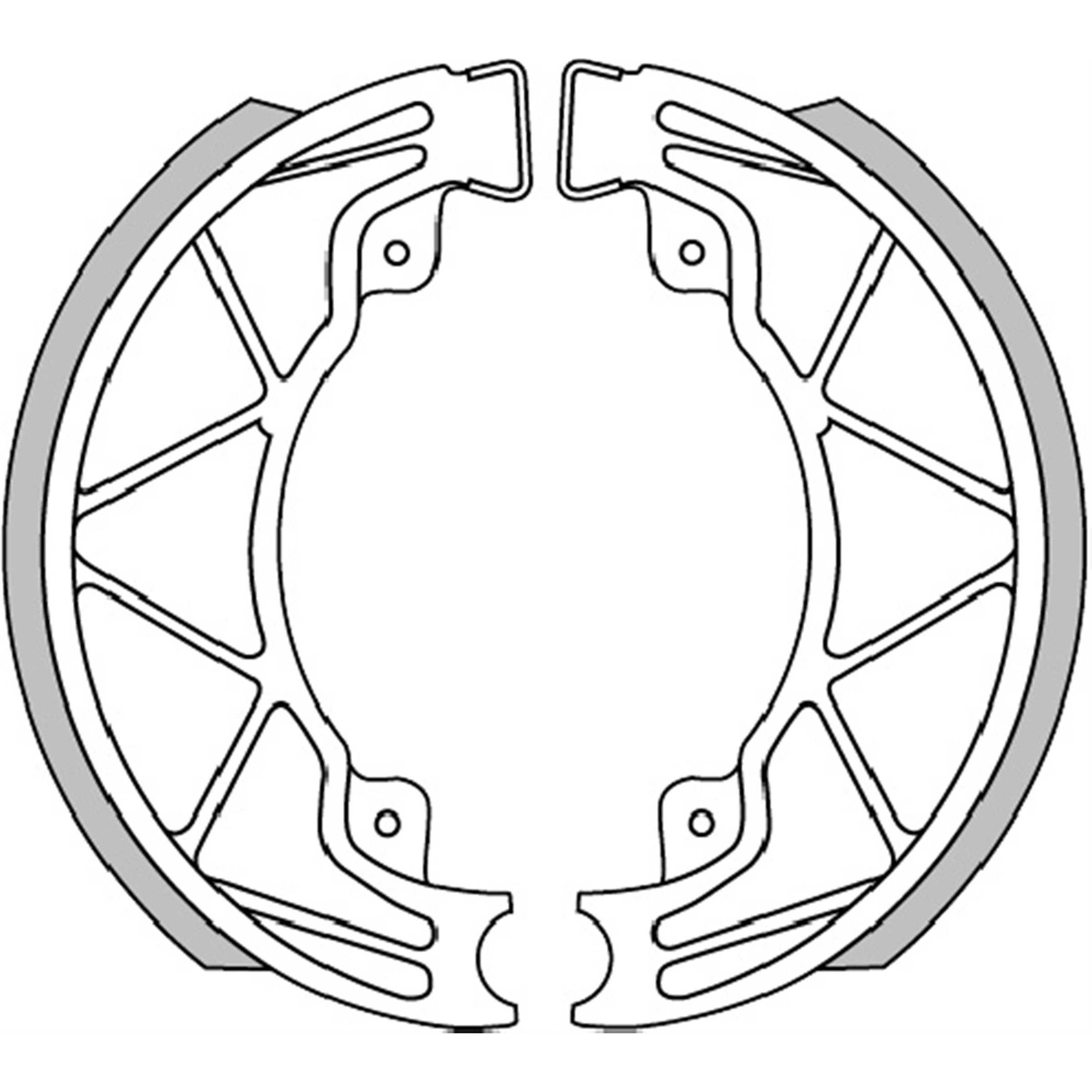 Image of Bremsbacken POLINI T22 176.0300