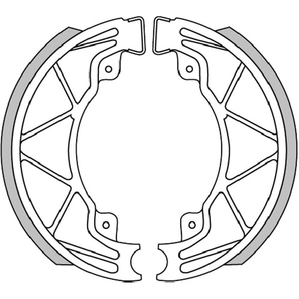 Image of Bremsbacken POLINI T22 176.0300