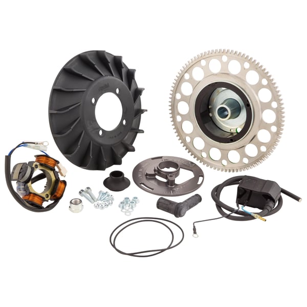 Image of Zündung POLINI digital, 171.0550 für Vespa 125 GTR 2°/TS 2°/150 Sprint V 2°/Super 2°/200 Rally 2°/PX80-200/PE/Lusso /Cosa