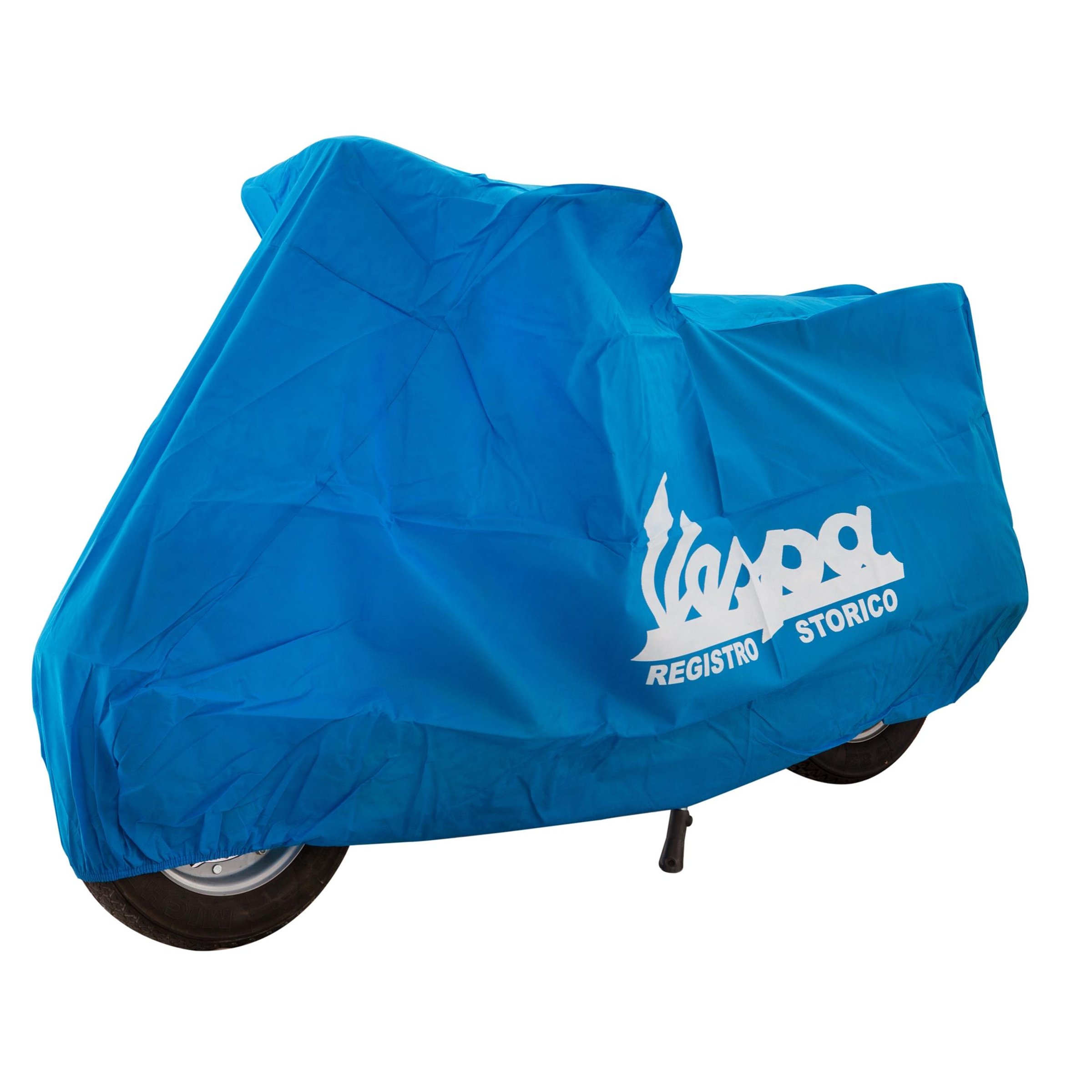 Image of Faltgarage Indoor mit Motiv Vespa Registro Storico blau