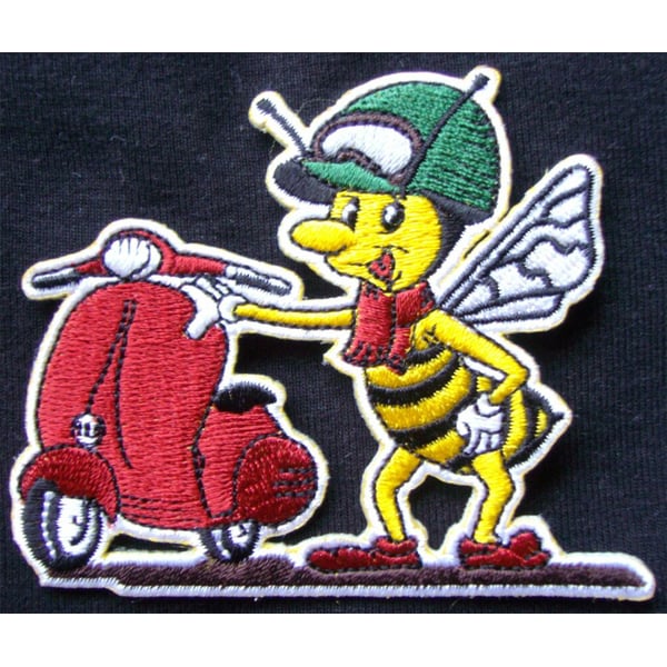 Image of Aufnäher mit Motiv Vespa Wespe