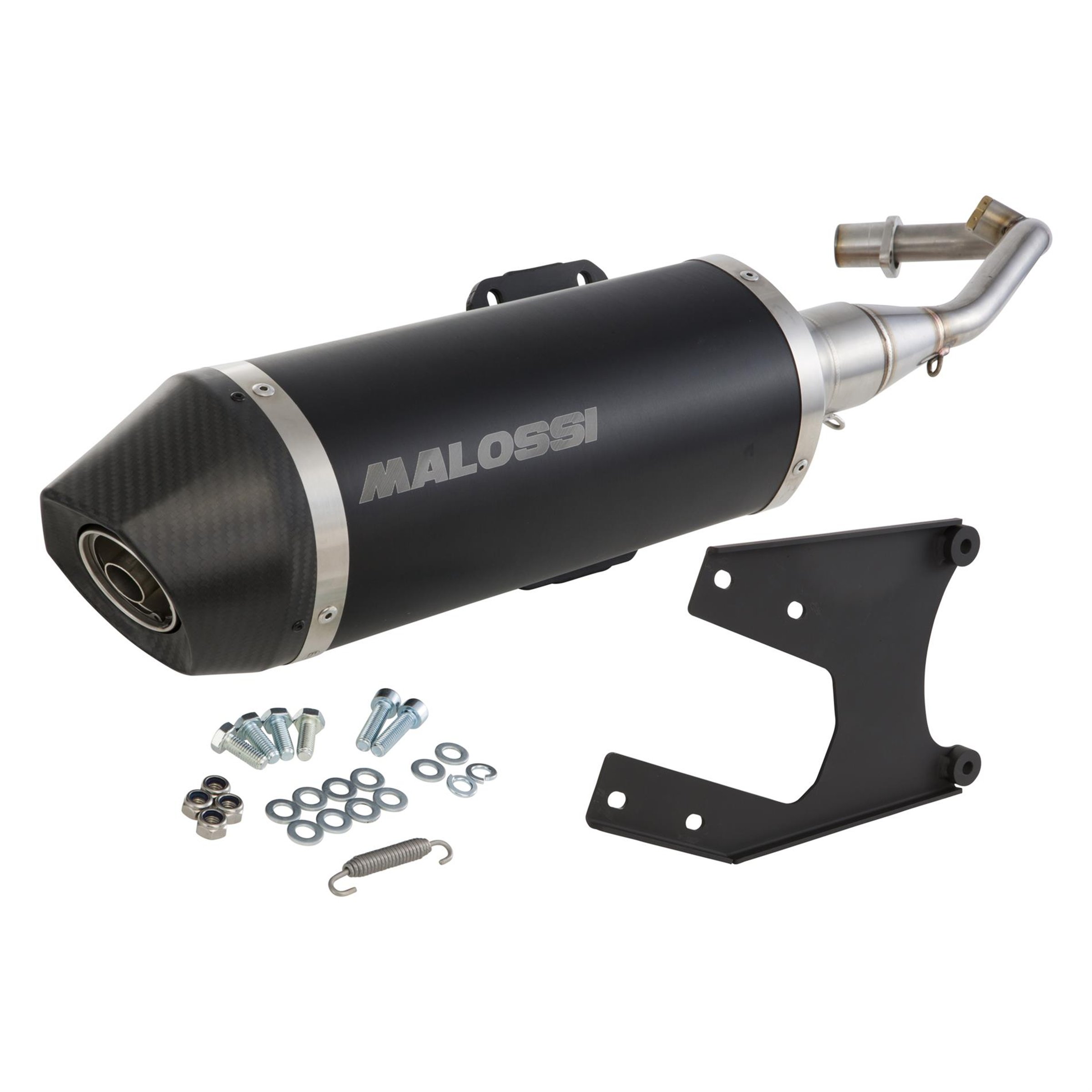 Image of Rennauspuff MALOSSI RX Black Edition 3217684 für Vespa Primavera/Sprint 3V iGet 125-150ccm für Vespa Primavera/Sprint 3V iGet 125-150ccm