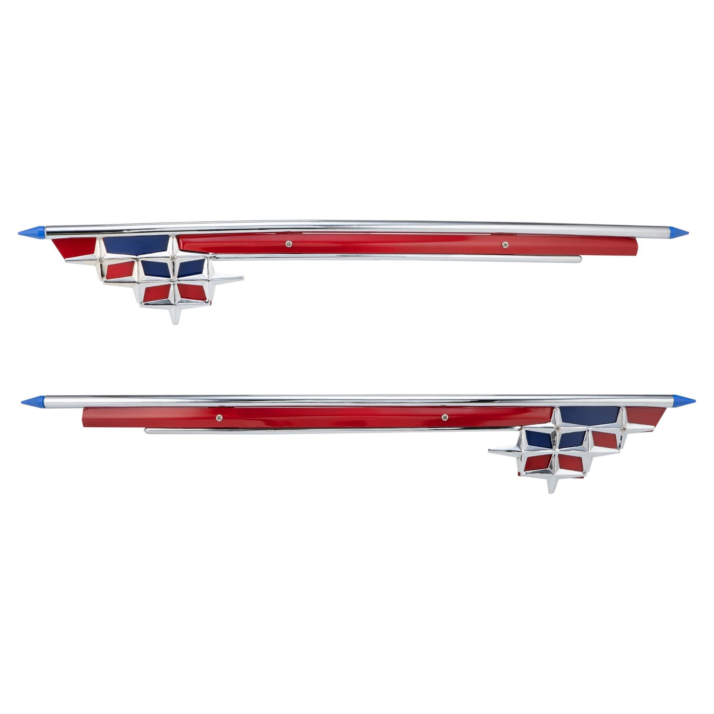 Image of Sturzbügel "embellisher", Seitenhaube, links & rechts für Lambretta 125 LI 3°-4°/LIS/150 LI3°/LIS/SX/200 SX für Lambretta 125 LI 3°-4°/LIS/150 LI3°/LIS/SX/200 SX