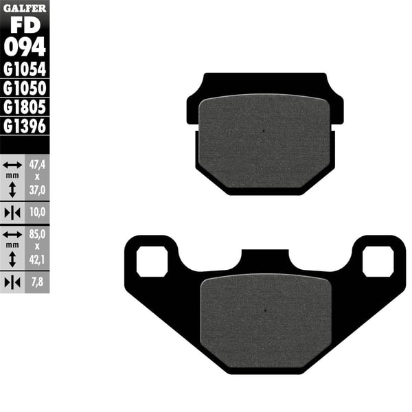 Image of Bremsbeläge GALFER Sport S16 647171