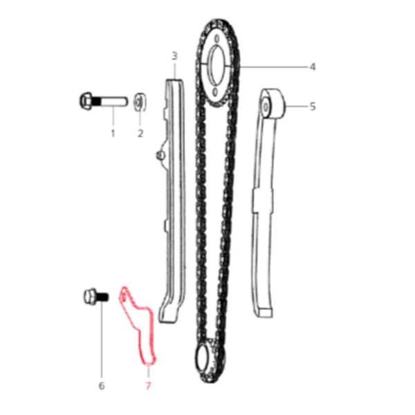 Image of Halterung LML, SF214-0177 für LML Star 200 4T