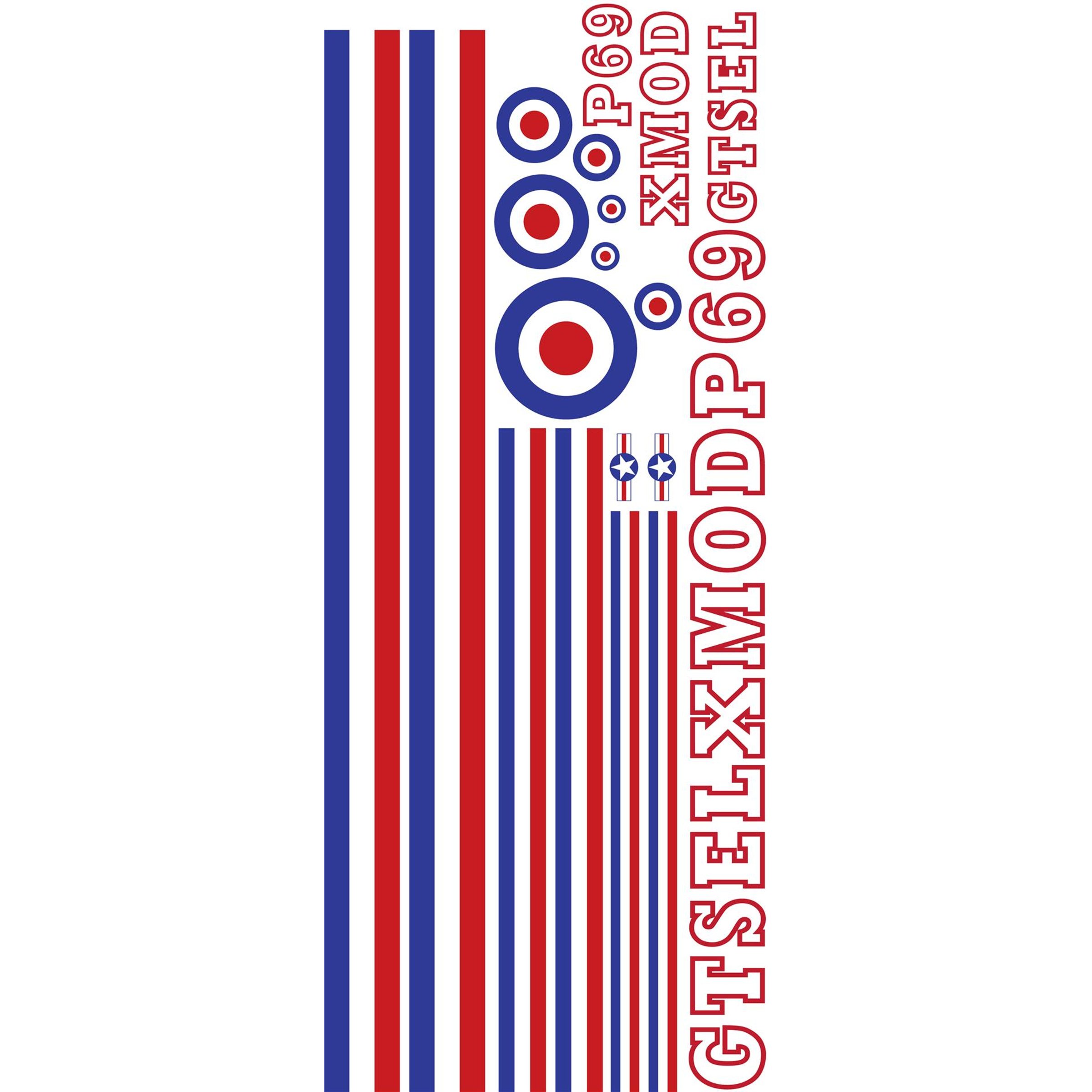 Image of Aufkleberdekorset SIP mit Motiv "MOD"
