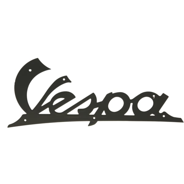 Image of Schriftzug PASCOLI "Vespa" Beinschild vorne für Vespa 125 VN1 01950 -> VN2T