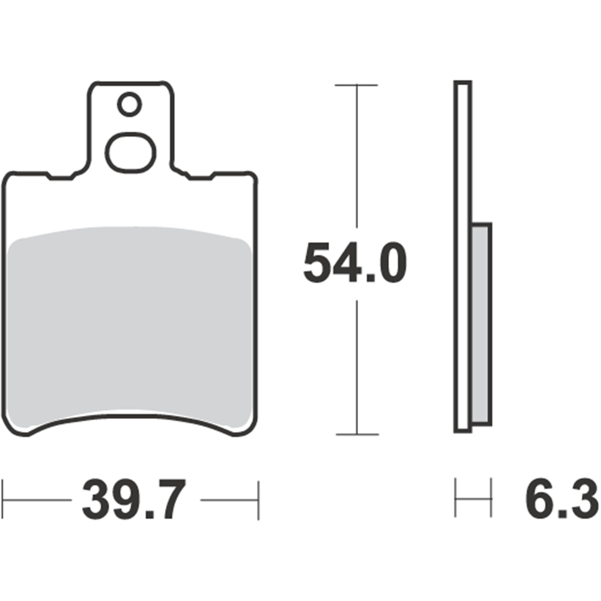 Image of Bremsbeläge RMS S13