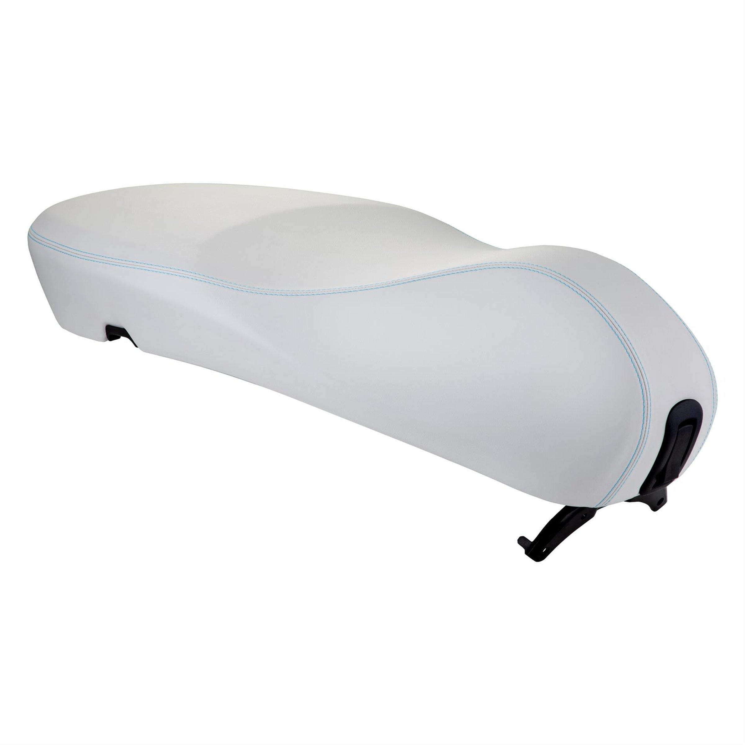 Image of Sitzbank PIAGGIO grau, blaue Naht 1B005211000C5 für Vespa Primavera 50ccm 4T 50° ('18) für Vespa Primavera 50ccm 4T 50° ('18)