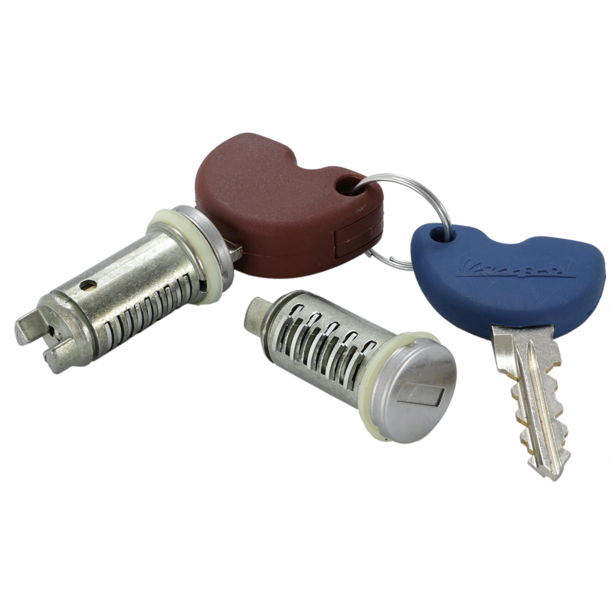 Image of Schlosssatz PIAGGIO, 1B005661 - 672536 für Vespa ET4/LX/LXV/S 125-150ccm für Vespa ET4/LX/LXV/S 125-150ccm