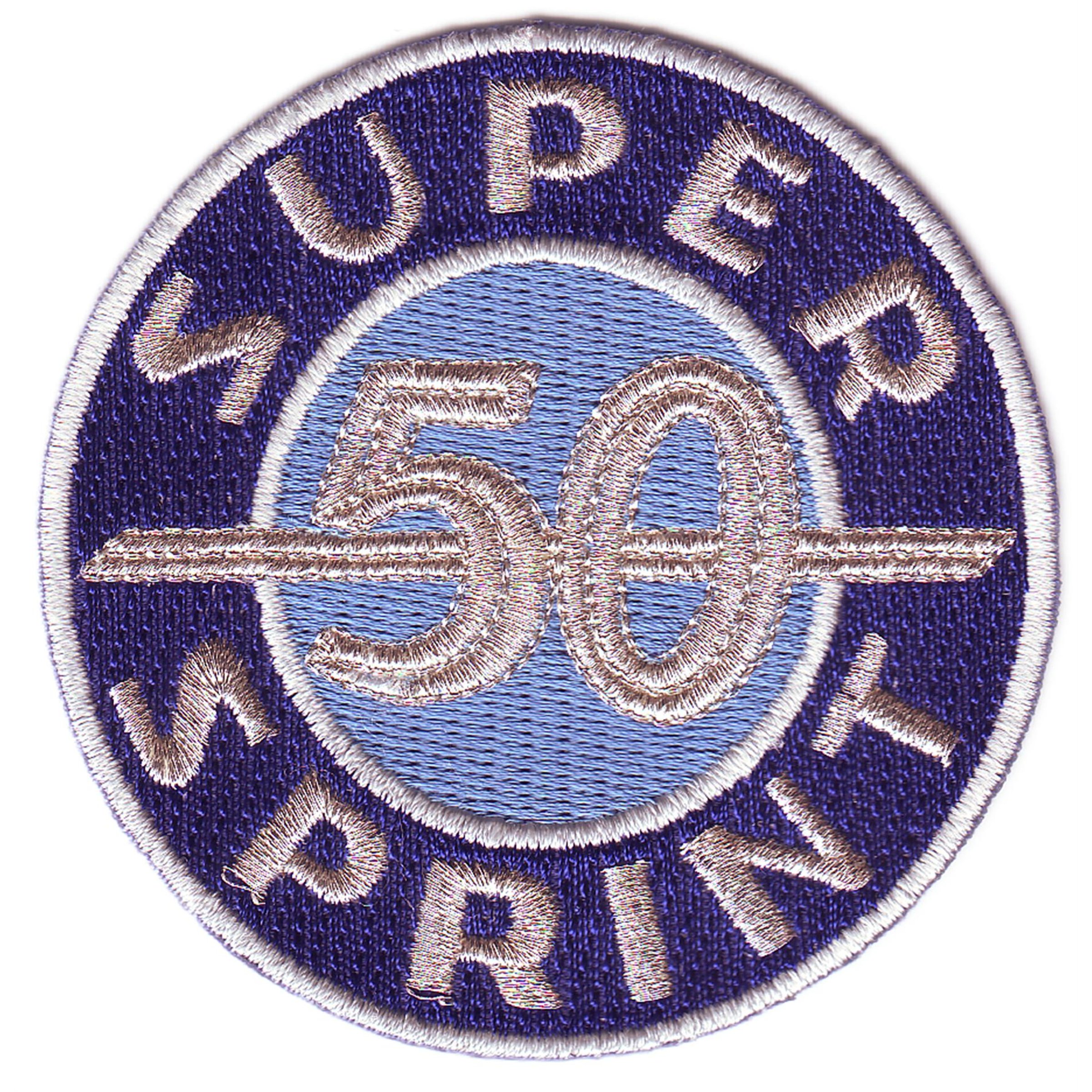 Image of Aufnäher mit Motiv "SUPER SPRINT 50" für Vespa 50 SS für Vespa 50 SS