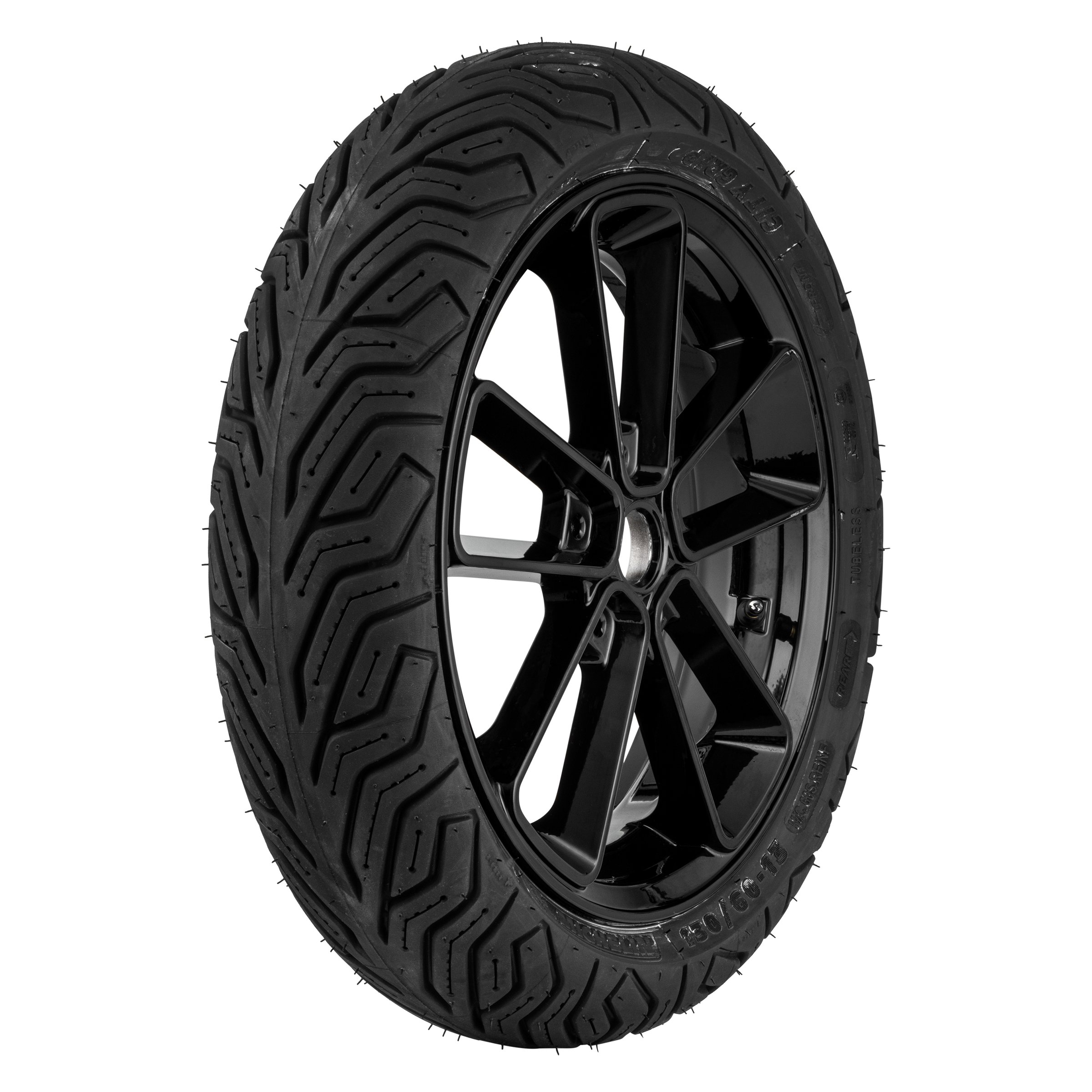 Image of Komplettrad MICHELIN City Grip 2 Front 130/60-13 60S TL M/C reinforced M+S für Vespa GTS/GTS Super/GTV/GT 60/GT/GT L 125-300ccm für Vespa GTS/GTS Super/GTV/GT 60/GT/GT L 125-300ccm