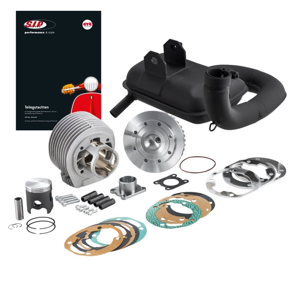 Image of Tuningkit SIP PERFORMANCE 125 ccm ROAD "Legal" für Vespa 125 GTR/TS/150 Sprint/V/Super/P125-150X -01.10.1983
