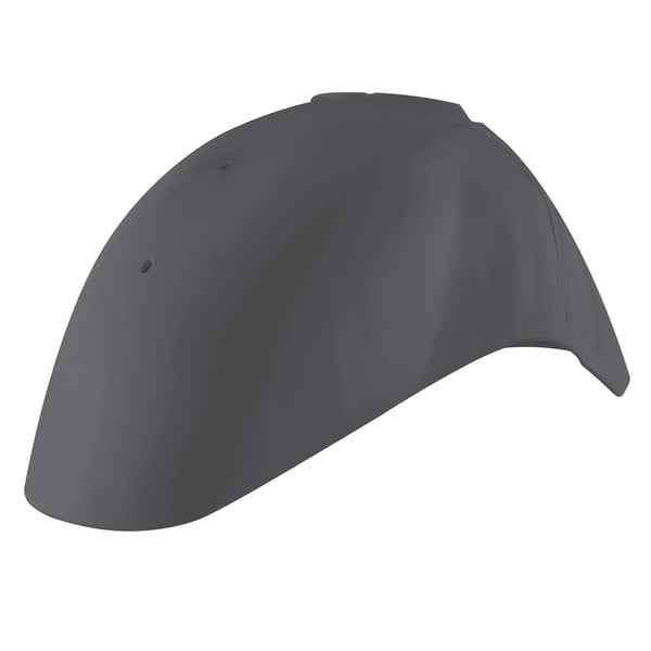 Image of Kotflügel PIAGGIO, vorne Kunststoff grau matt, Titanio 707/C 65102900HQ für Vespa GTS Super Sport 300ccm ('17-)