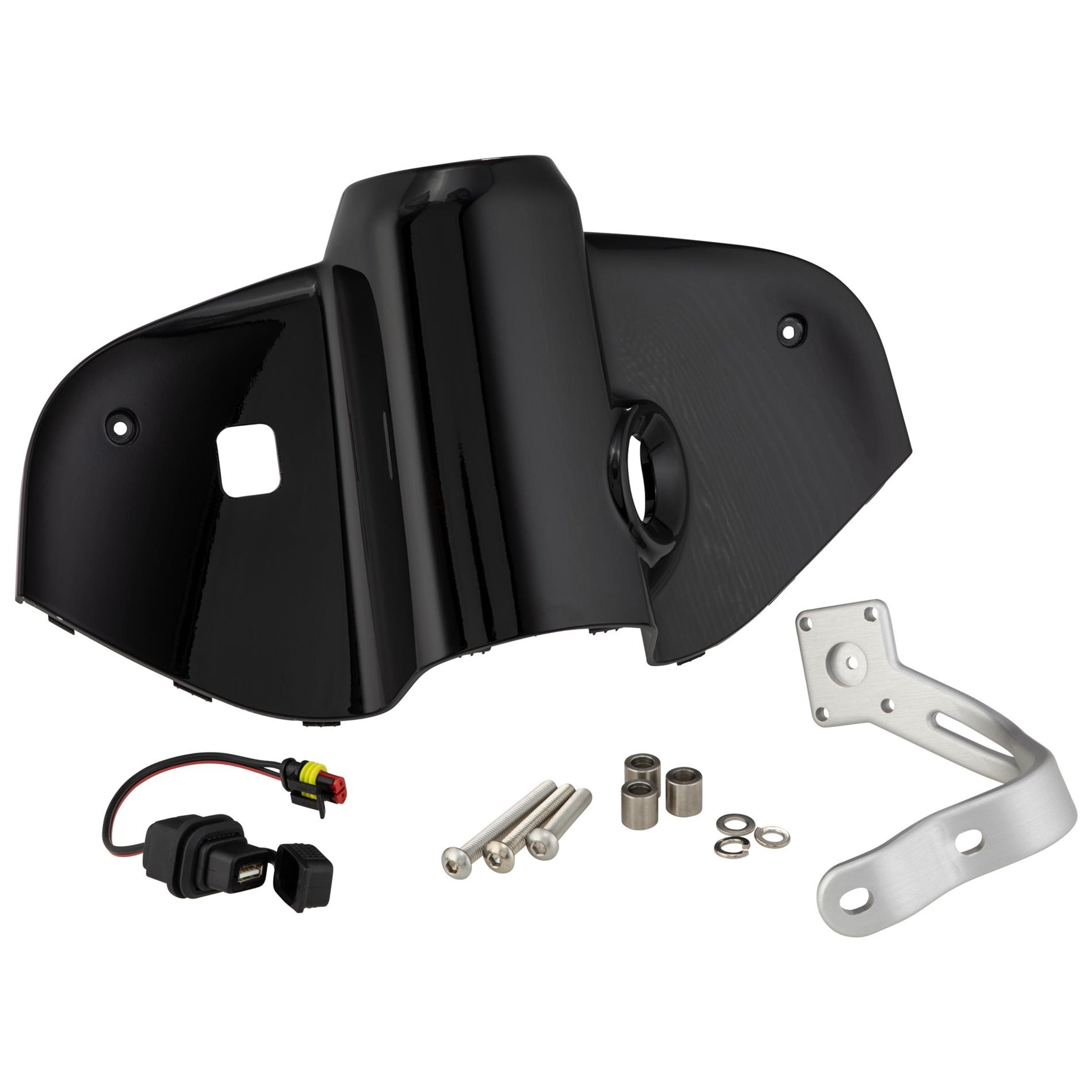 Image of Smartphonehalter PIAGGIO Multimedia Plattform schwarz, Lucido 094 für Vespa 946 3V i.e. 125ccm für Vespa 946 3V i.e. 125ccm