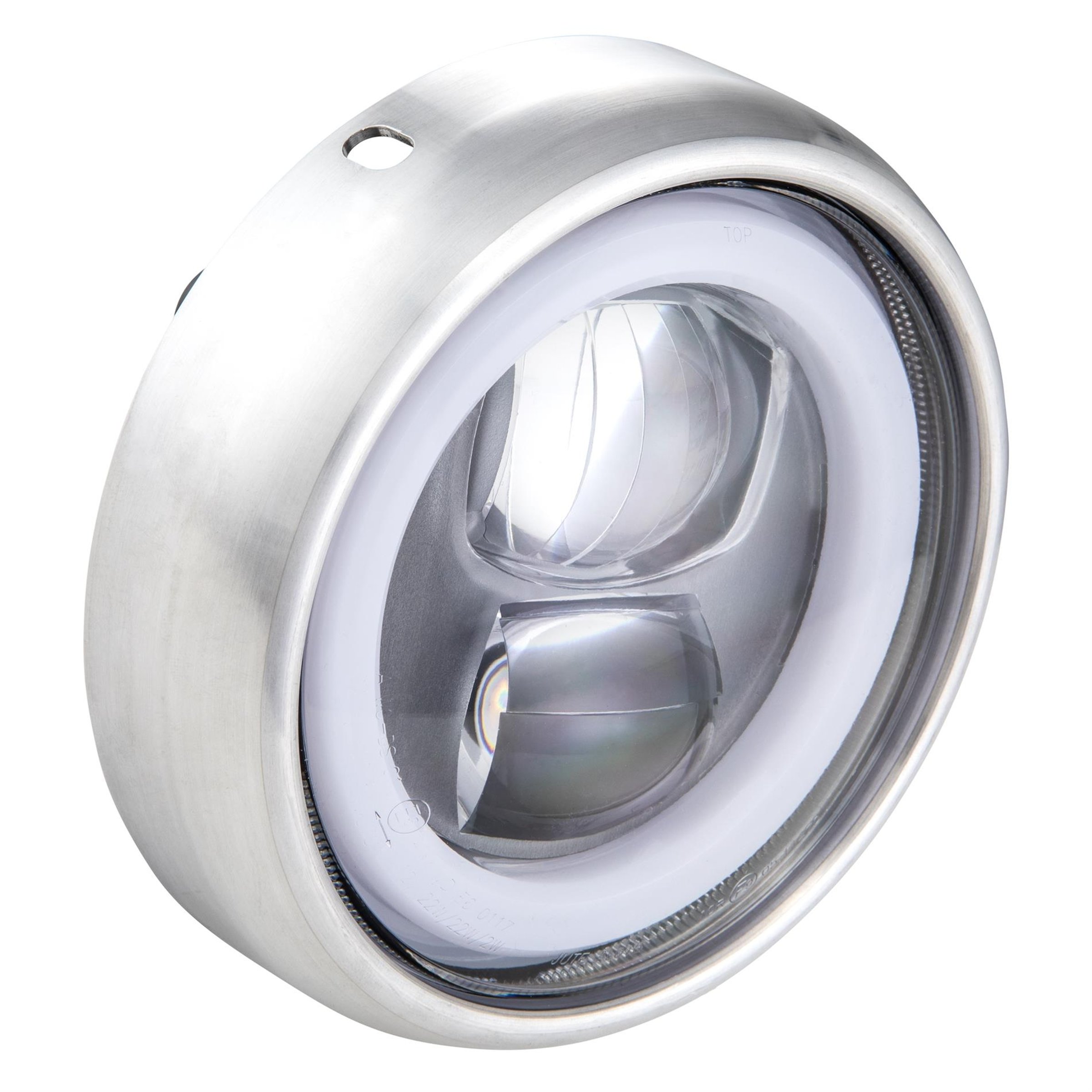 Image of Scheinwerfer SIP PERFORMANCE LED rund Ø 115 mm für Vespa 125 VNB3-6/150 VBA/VBB/VGLA-B/GS VS5/160 GS für Vespa 125 VNB3-6/150 VBA/VBB/VGLA-B/GS VS5/160 GS