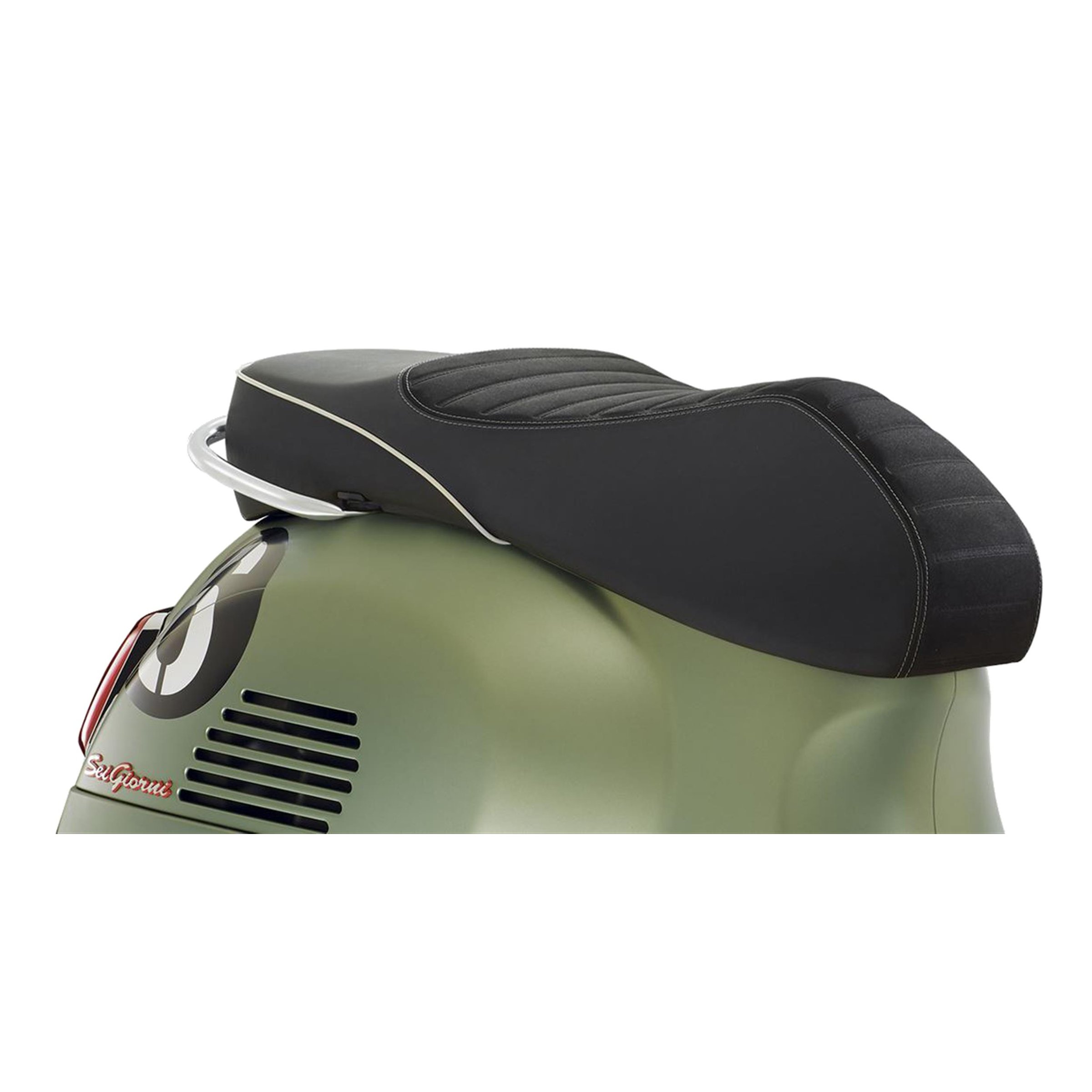 Image of Sitzbank PIAGGIO Sei Giorni schwarz abgesteppt 606695M für Vespa GTS/GTS Super/GTV 125-300ccm ('14-) für Vespa GTS/GTS Super/GTV 125-300ccm ('14-)
