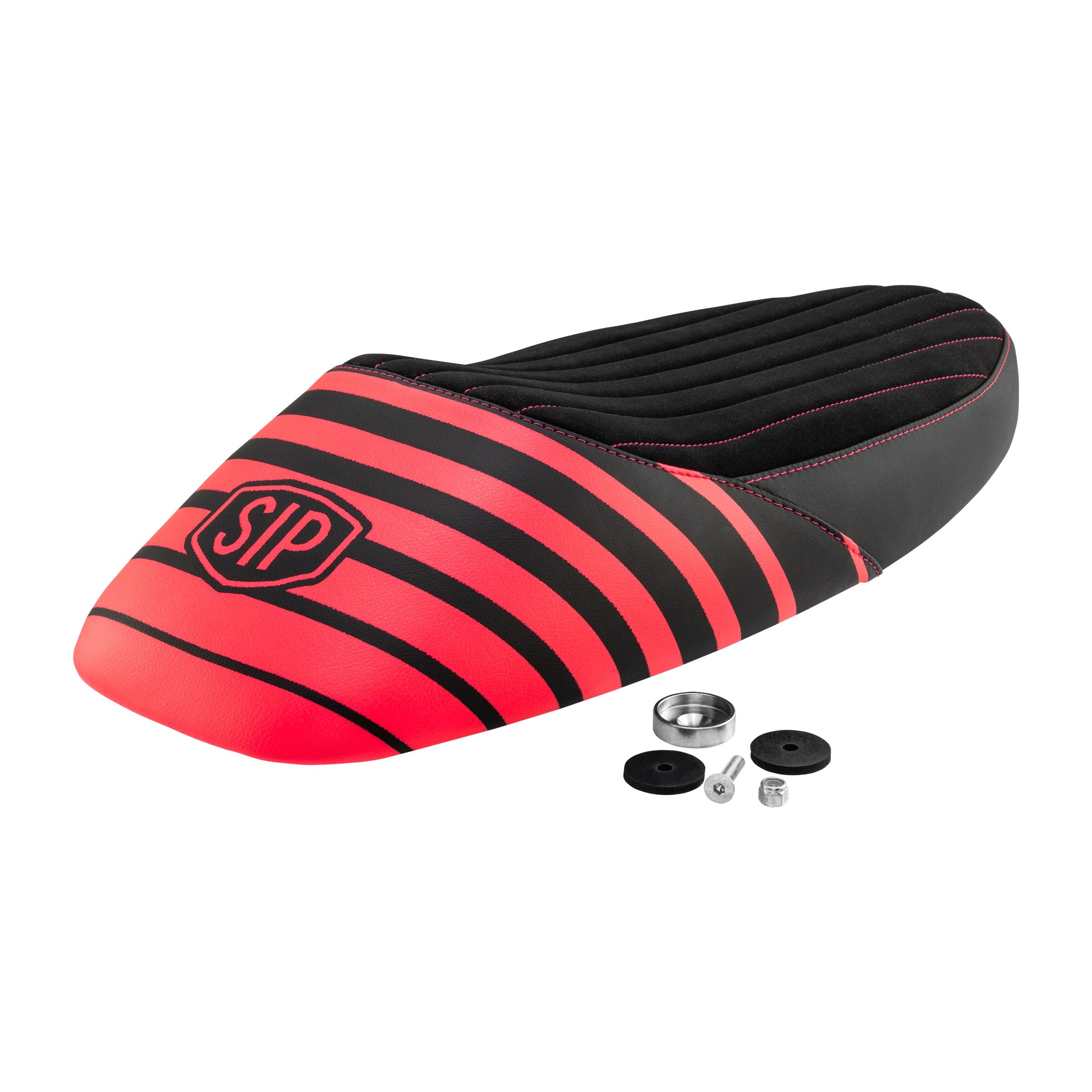 Image of Sportsitzbank NISA HIVE schwarz / Leuchtpink für Vespa 50-125/PV/ET3 für Vespa 50-125/PV/ET3
