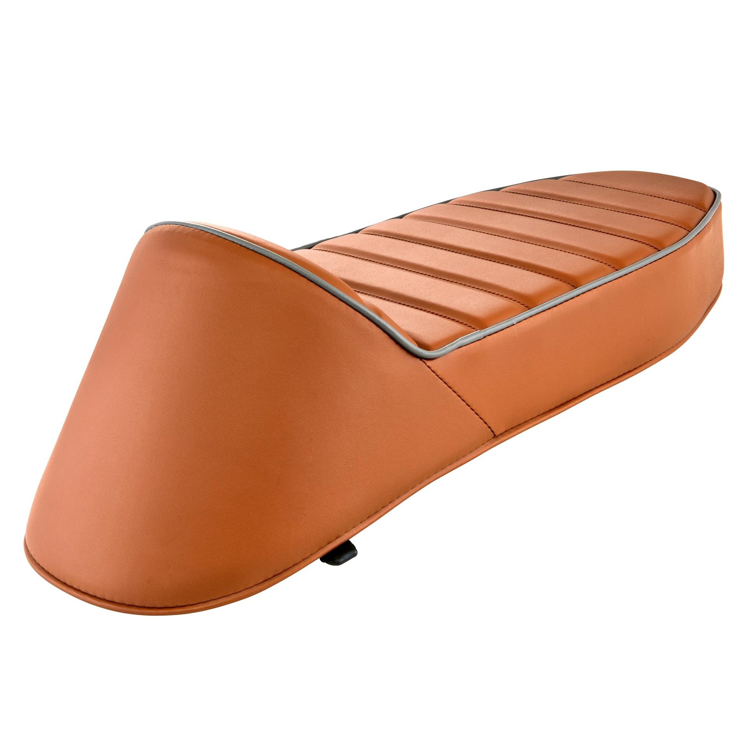 Image of Sportsitzbank SIP "Longtail" braun, signalbraun RAL 8002 für Vespa 50-125/PV/ET3 für Vespa 50-125/PV/ET3