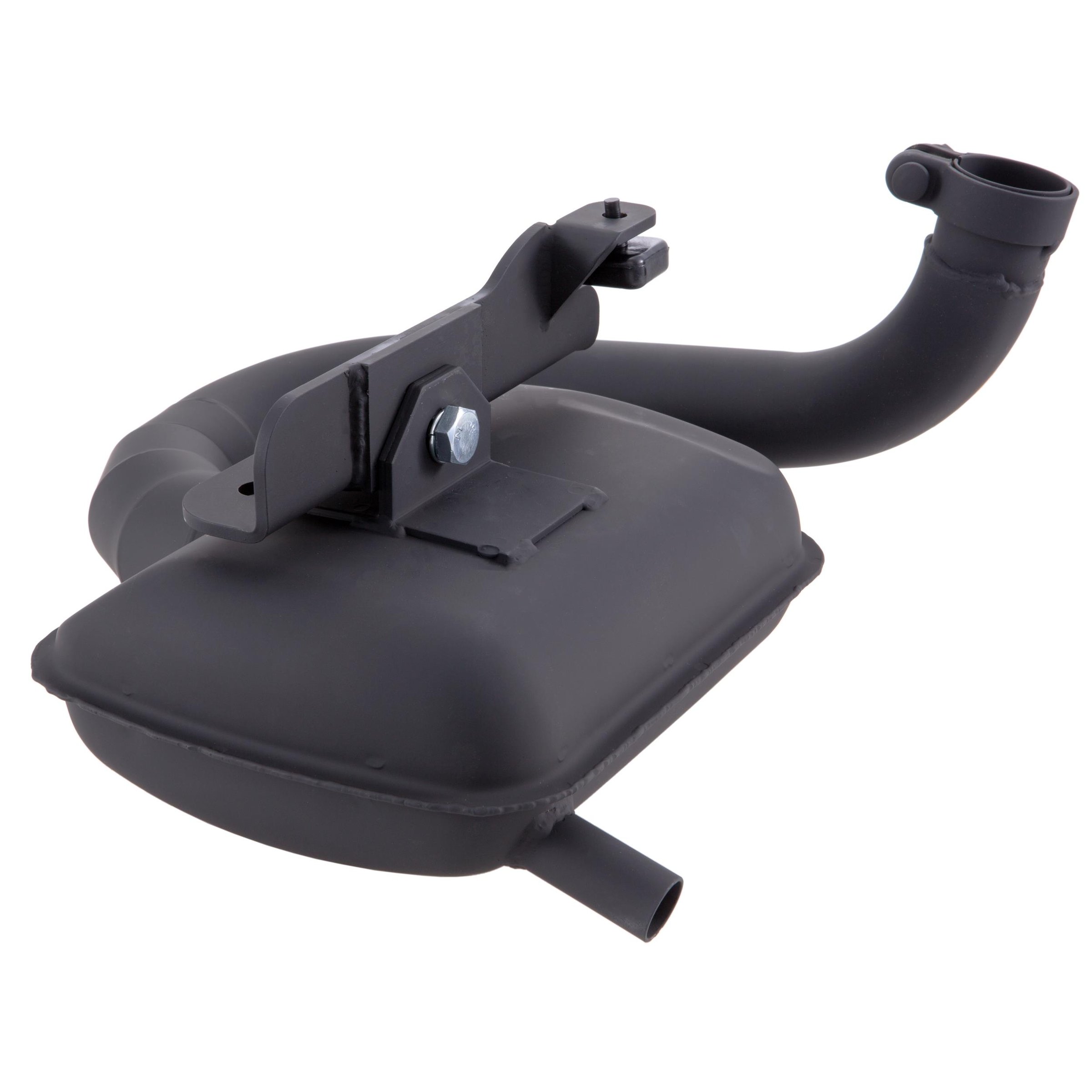 Image of Rennauspuff SIP ROAD 2.0, Material: Stahl schwarz für Vespa 125 VM/VN/150 VL/VB1T/VGL1T für Vespa 125 VM/VN/150 VL/VB1T/VGL1T