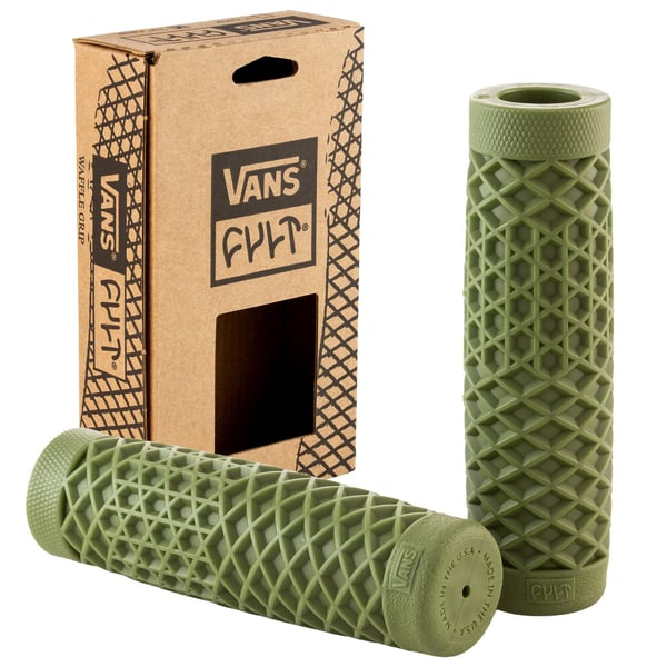 Image of Griffe CULT VANS Waffle Ø 22/22 mm L 125 mm für Vespa 125 VNB3-6/150 VB1/VBA/VBB/VGLA-B/T3-T4/GS VS2-5/160 GS