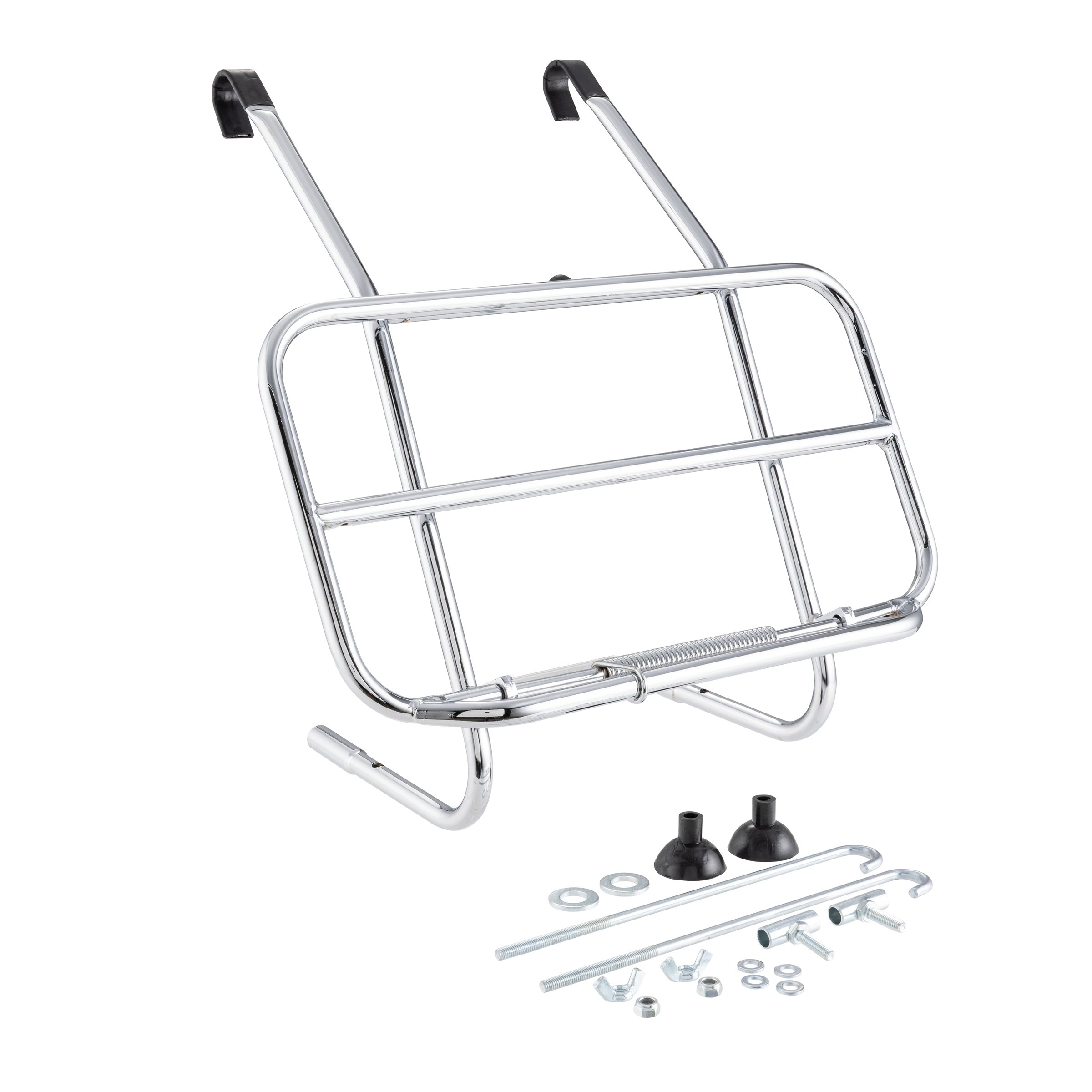Image of Gepäckträger vorne CUPPINI "Super" für Lambretta 125 LI 2°-4°/LIS/DL/GP/150 LI 2-3°/SX/DL/GP/175 TV 2-3°/200 SX/DL/GP für Lambretta 125 LI 2°-4°/LIS/DL/GP/150 LI 2-3°/SX/DL/GP/175 TV 2-3°/200 SX/DL/GP
