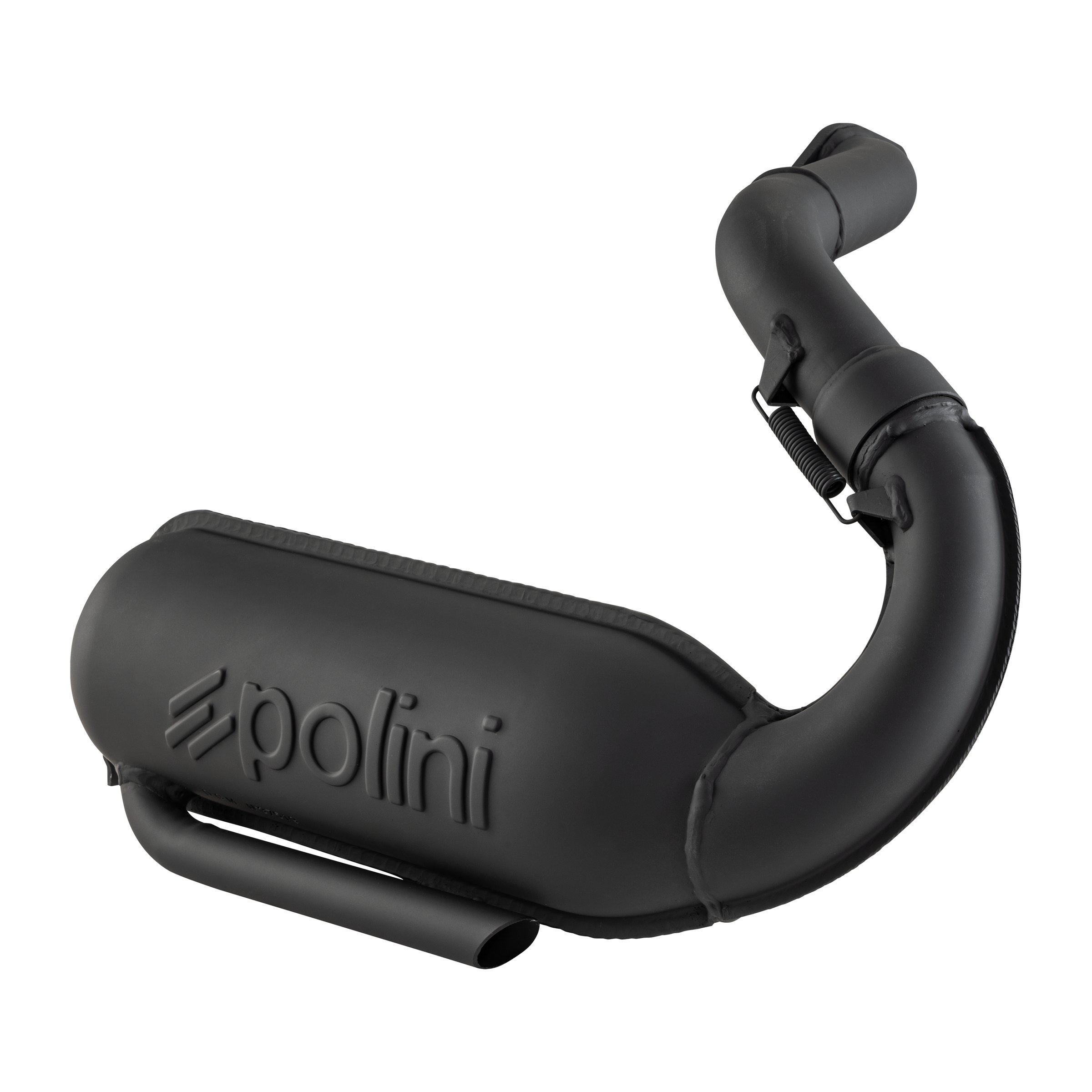 Image of Rennauspuff POLINI Original for Polini Evolution Cylinder 200.2036R, Material: Stahl für Vespa 90/R/SS/100/125/PV/ET3 für Vespa 90/R/SS/100/125/PV/ET3 für Vespa 90/R/SS/100/125/PV/ET3