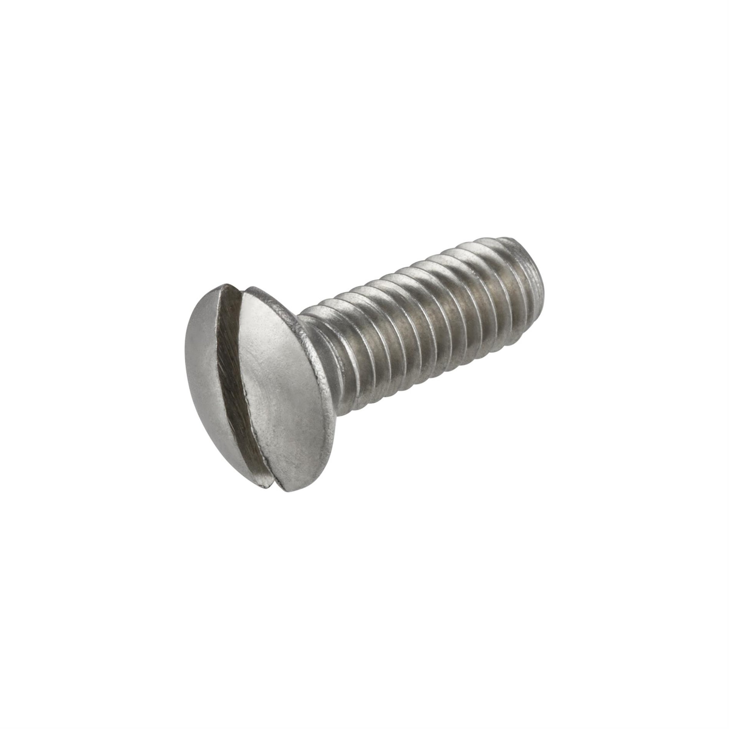 Image of Schraube Lampenring M4x10 mm, Linsen-Senkkopf, Schlitz, CASA LAMBRETTA für Lambretta 125 LI/150 LI/175 TV 1°-2° für Lambretta 125 LI/150 LI/175 TV 1°-2°