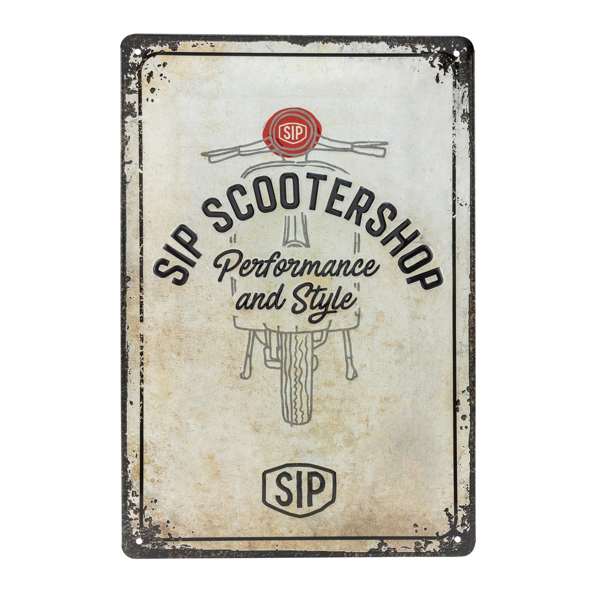 Image of Blechschild SIP mit Motiv Destination